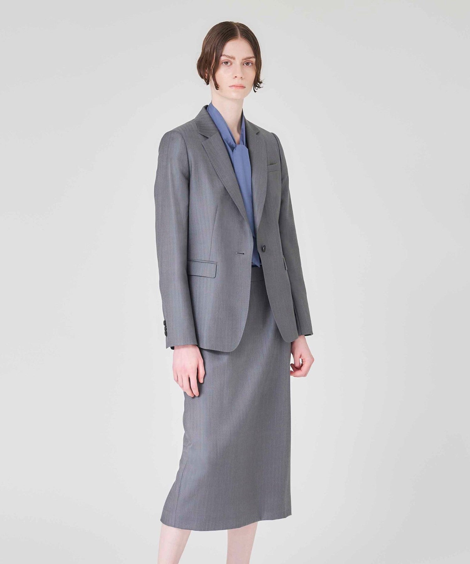 eclat掲載】ウールストライプ ジャケット(ジャケット)｜Paul