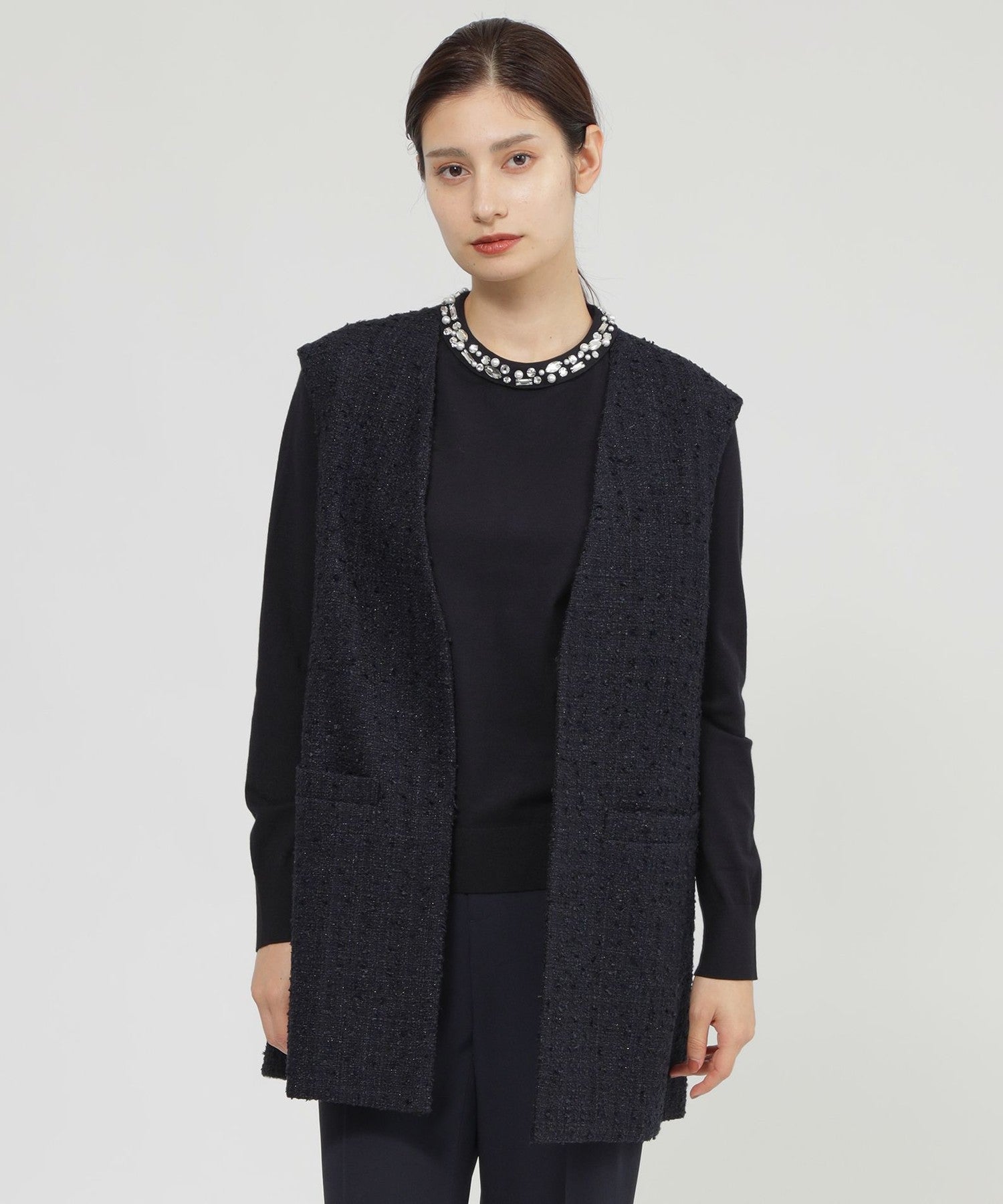 ラメツイード ジレ(ジャケット)｜Paul Stuart(ポール・スチュアート)の