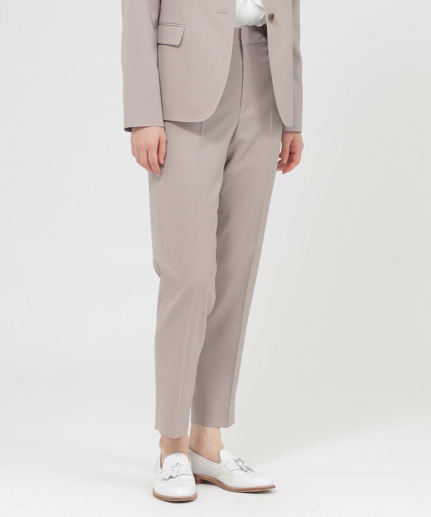 ウォッシャブル】ウーステッドツイル パンツ(パンツ)｜Paul Stuart