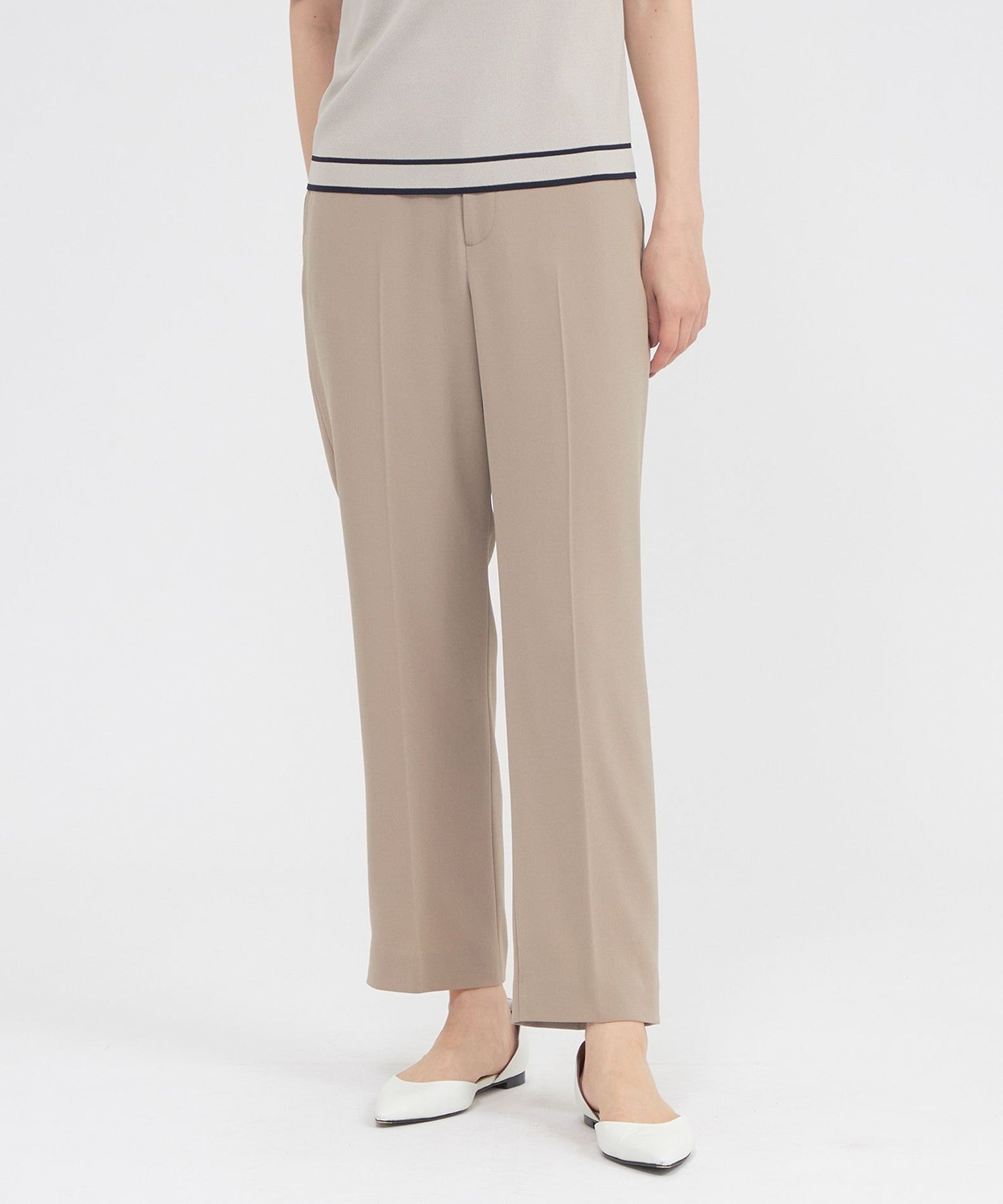 ウォッシャブル】トリアセジョーゼット パンツ(パンツ)｜Paul Stuart