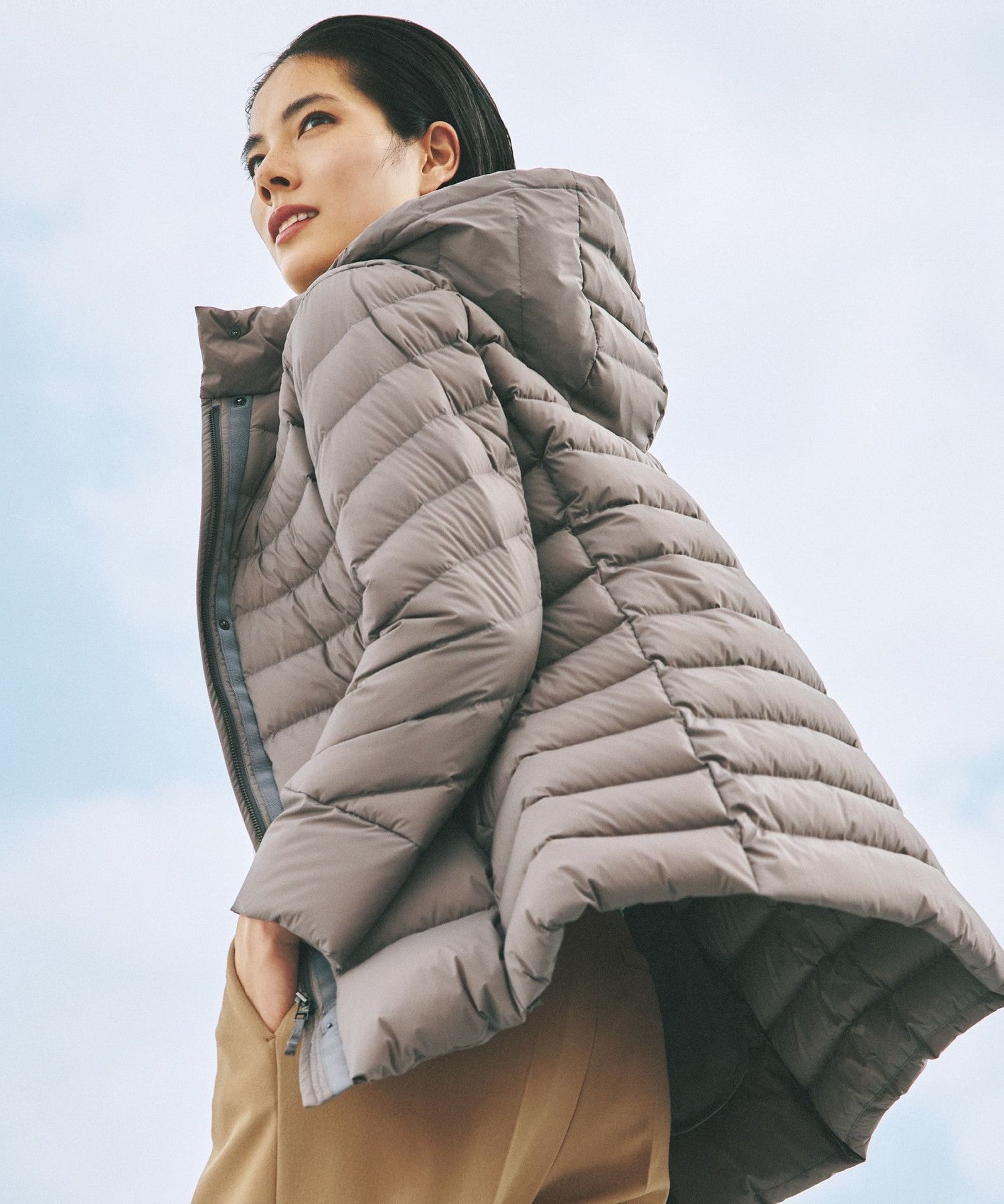 ロイカストレッチダウンコート(コート)｜TRANS WORK(トランスワーク)の