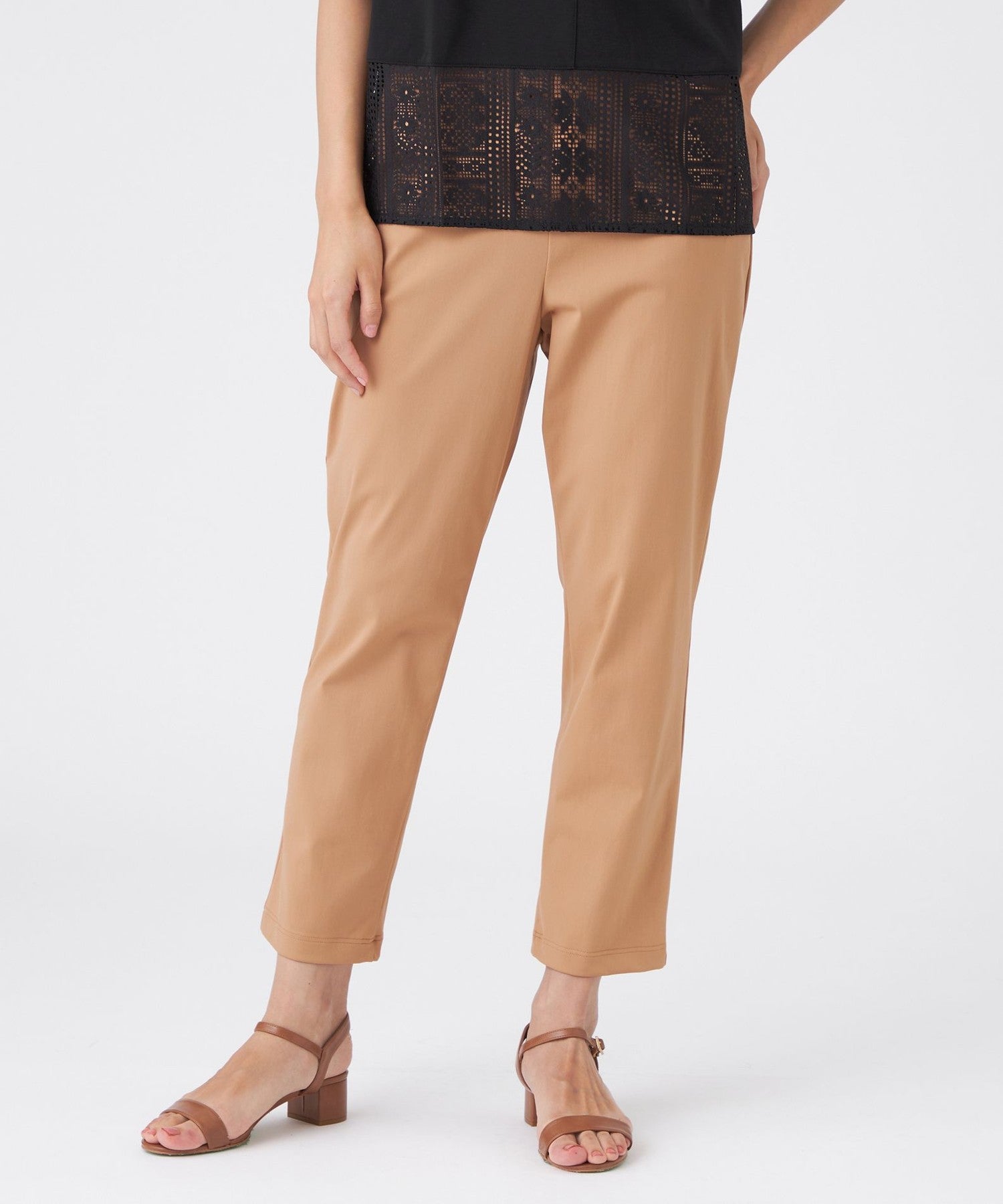 パンツ k_s_mam 楽天市場】ストレッチパンツ AZ-7844 3S SS S M L LL 3L 4L5L 6L