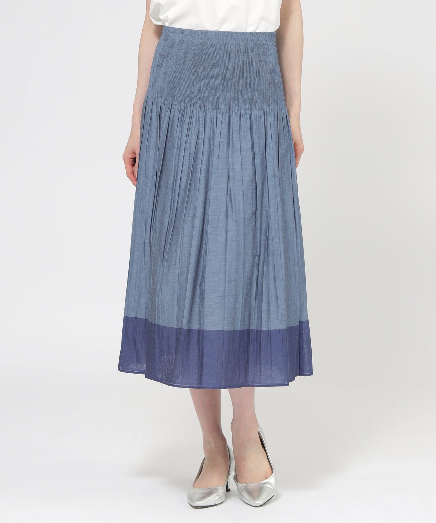 【アンパスィ】Sリバーシブル ブラウン キルティング スカート アンパスィ】Sリバーシブル ブラウン キルティング スカート