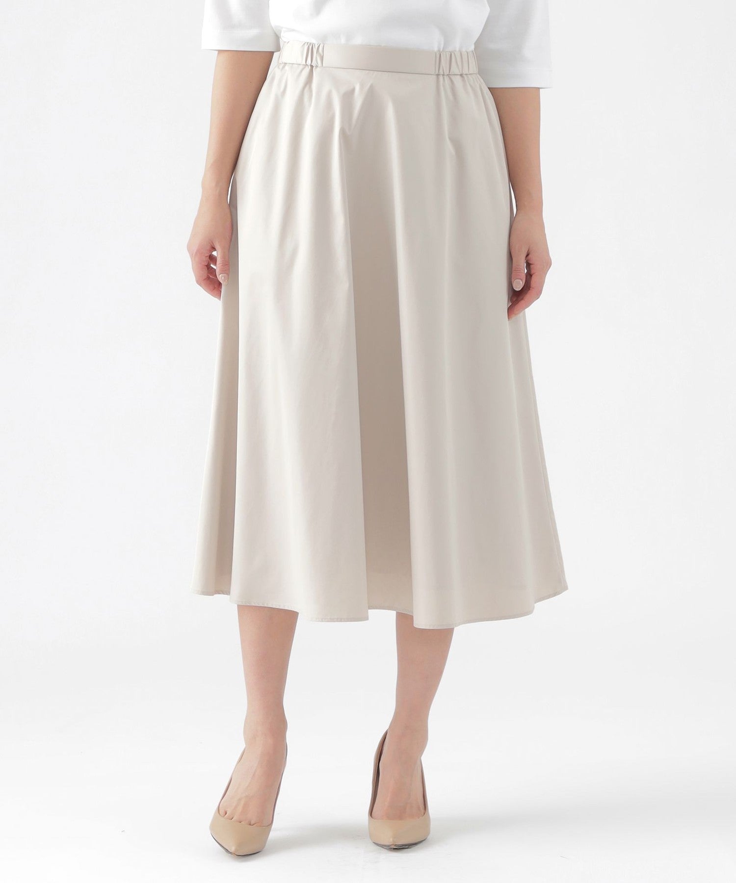 夏休み　ボドガーセット L】【ウォッシャブル】【セットアップ対応】ストレッチタフタスカート