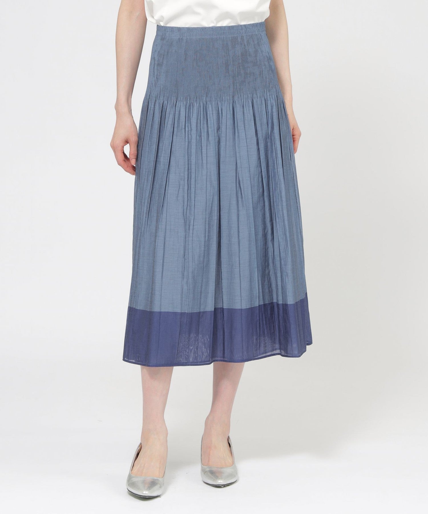 L】【ウォッシャブル】リバーシブルスカート(スカート)｜TRANS WORK