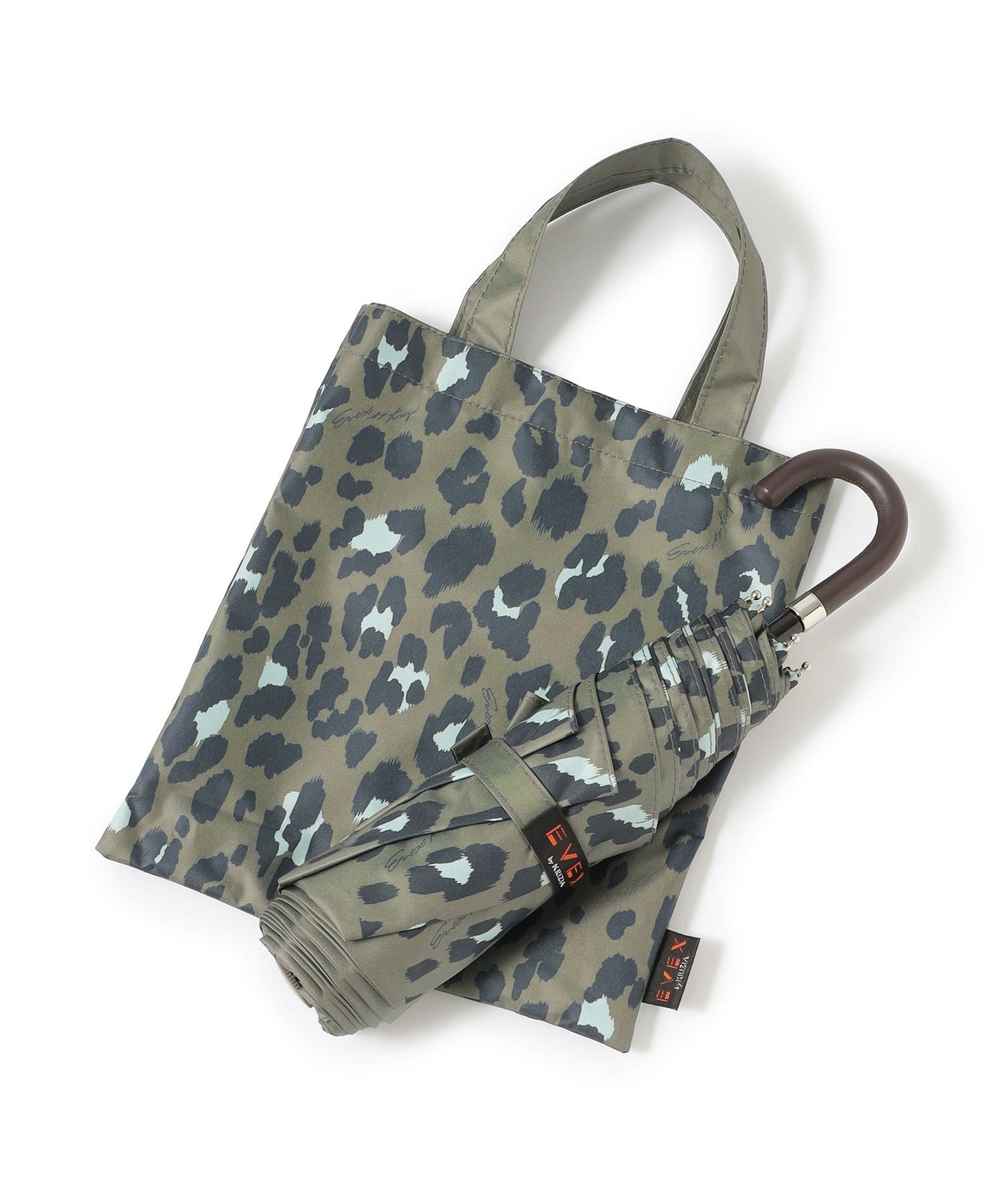 80周年記念アイテム】レオパアンブレラ(傘)｜EVEX by KRIZIA