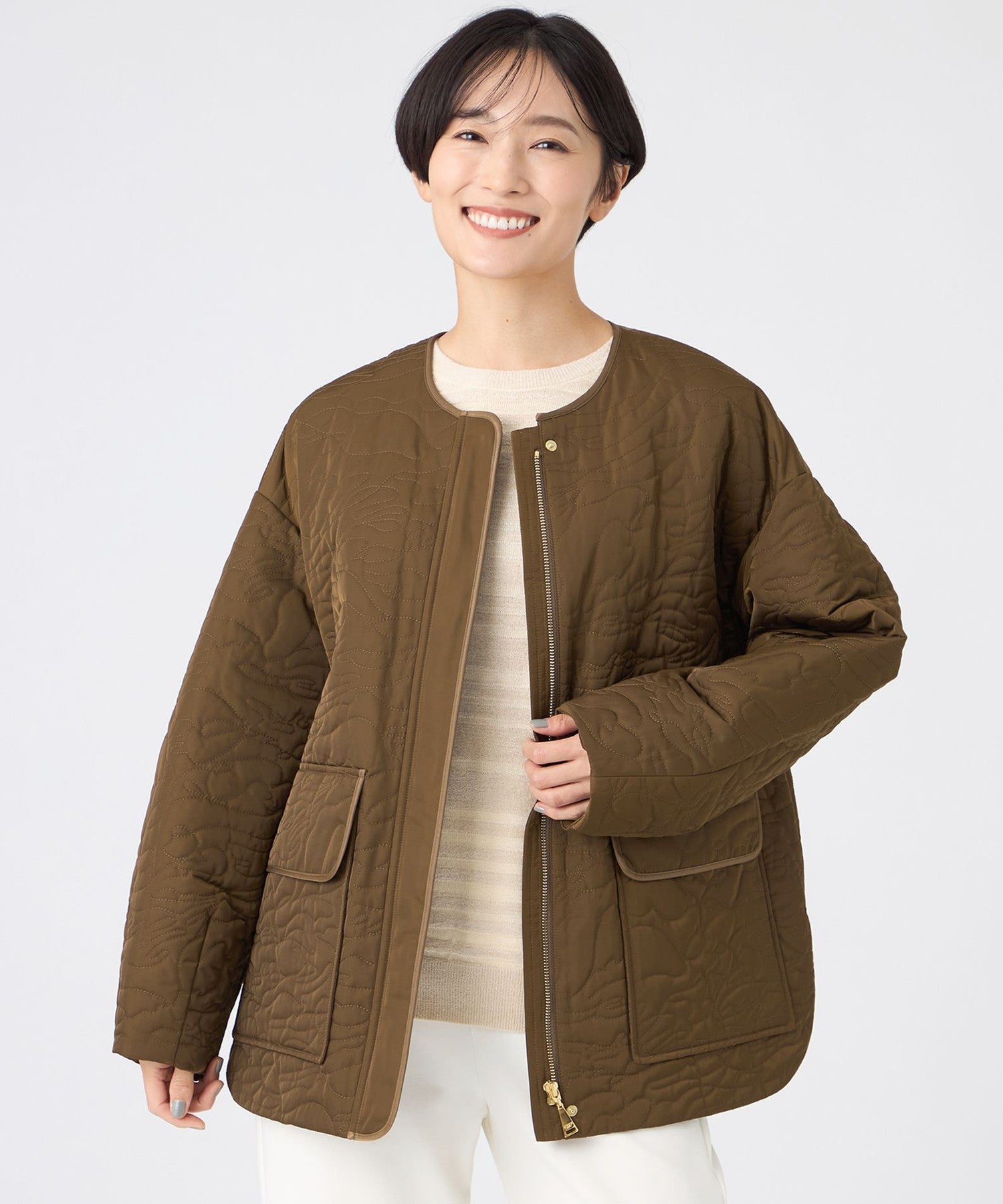 L】【カタログ掲載】【マシンウォッシャブル】アニマルキルトノー