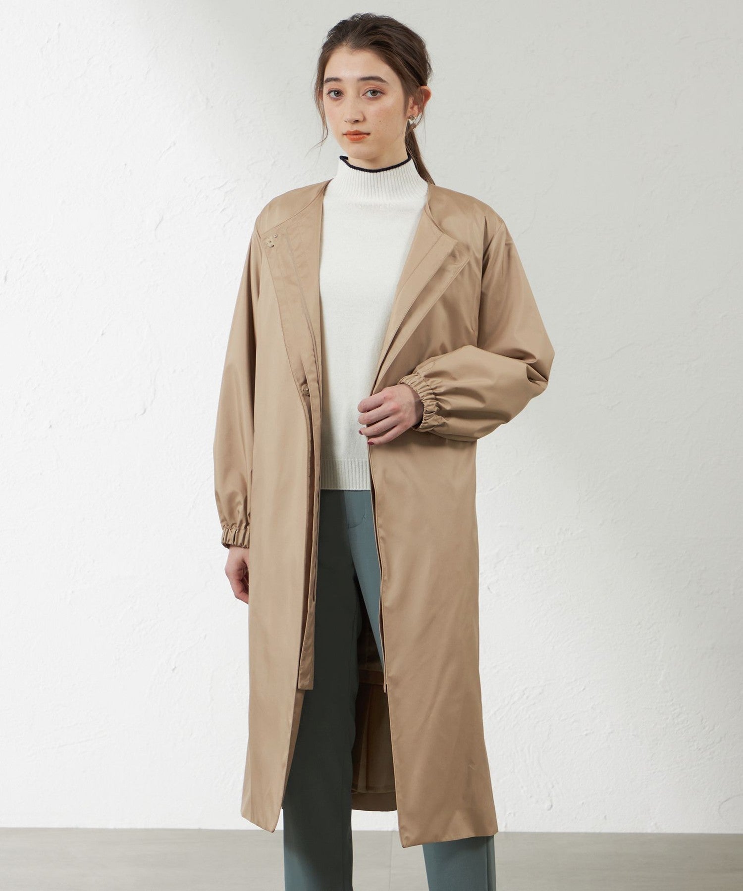 シルキータフタ3WAYコート(コート)｜AMACA(アマカ)の