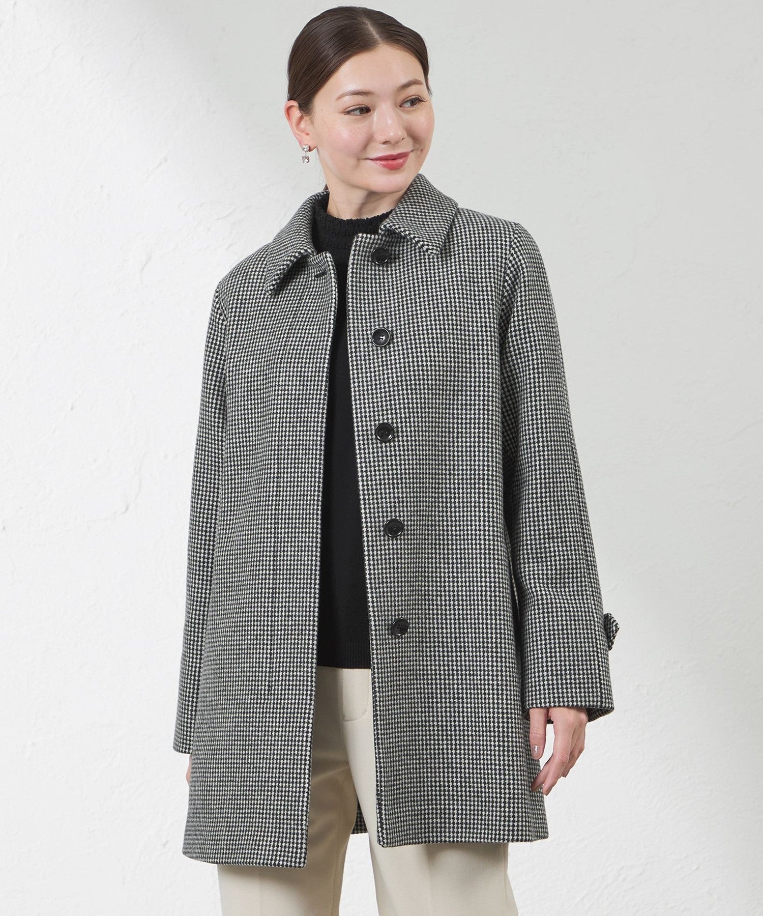 AMACA ウールコート　40 ウールツイード(コート)｜AMACA(アマカ)のファッション通販 - SANYO