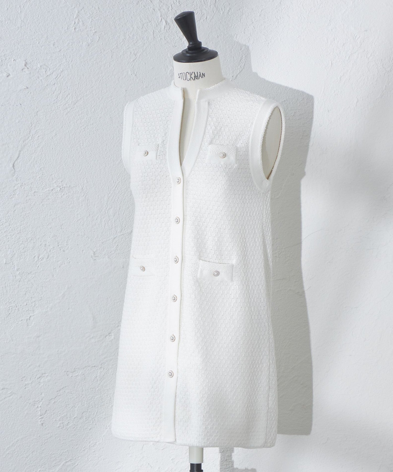 【アトリエまりこ】【びーどろ】総レースのロングジャケット&ベスト2点まとめ売り Chico チコ 配色レースタイトロングドレス ブラウン/M｜結婚式