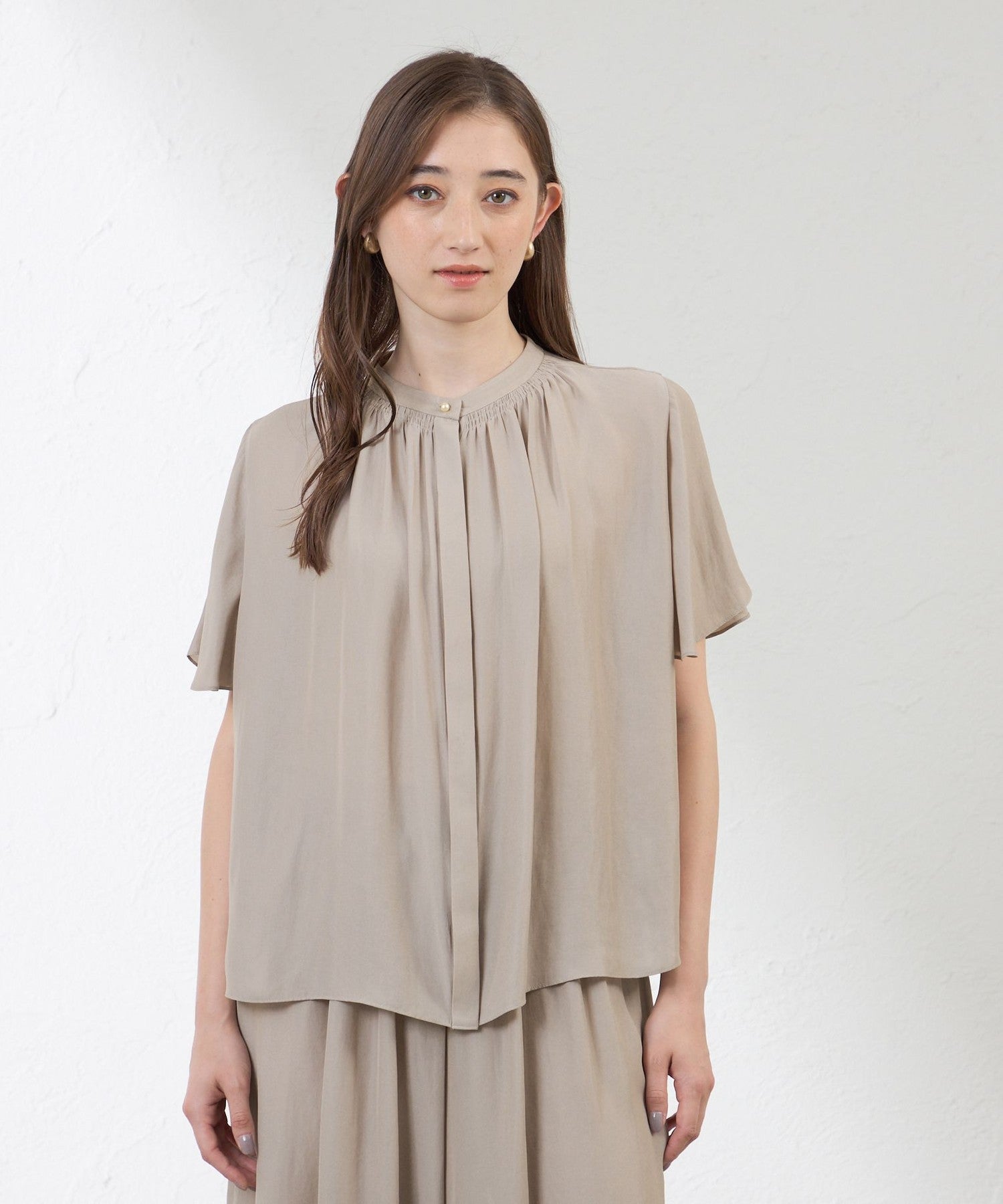 ドライツイストブラウス(トップス)｜AMACA(アマカ)のファッション通販