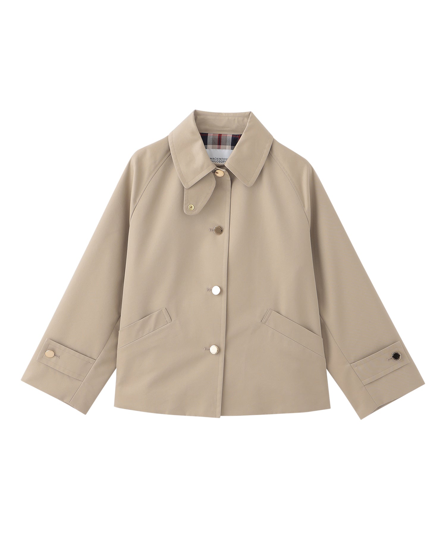 WELBURY SHORT(ウェルベリーショート)】シャンブレーギャバジン(コート