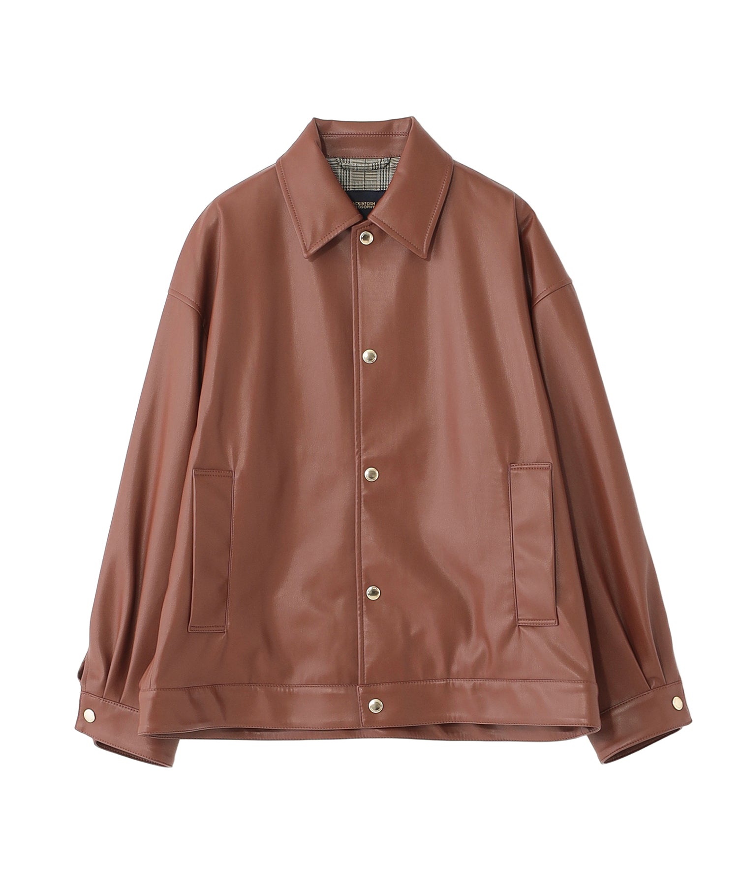 WEB&一部店舗限定】Faux Leatherブルゾン(ブルゾン)｜MACKINTOSH