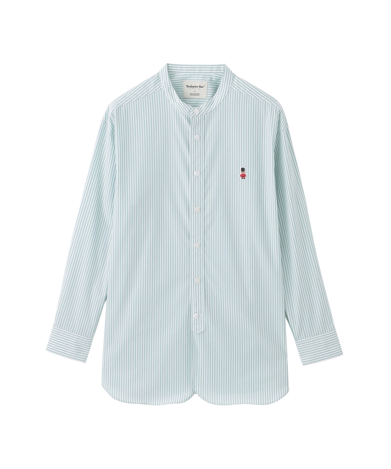 [超美品]マッキントッシュフィロソフィー バッキンガムベアバンドカラーシャツ マッキントッシュ フィロソフィー MACKINTOSH PHILOSOPHY バッキンガム