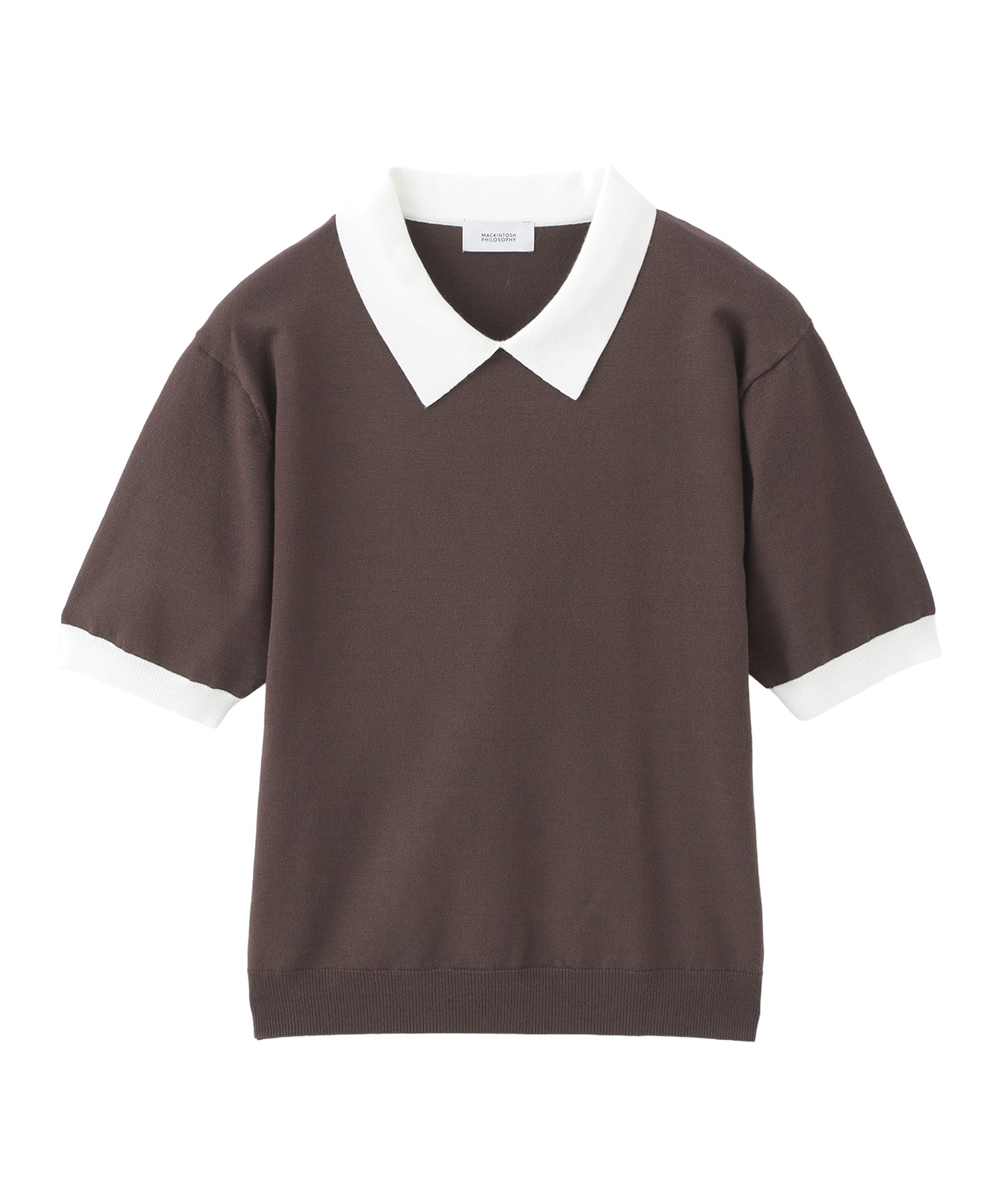 WEB&一部店舗限定】ポロカラーニット(トップス)｜MACKINTOSH