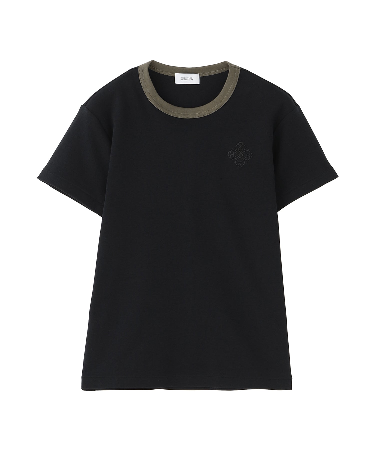 ラッケンブースリンガーネックTシャツ(トップス)｜MACKINTOSH 