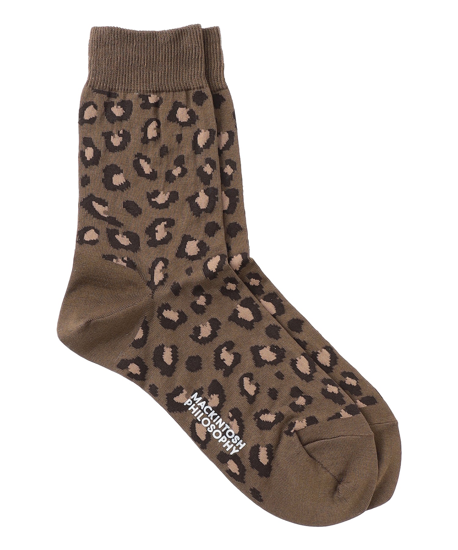 WEB&一部店舗限定】レオパード柄ソックス(その他)｜MACKINTOSH