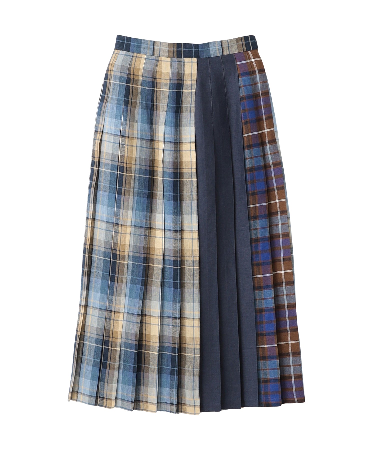 GREY LABEL O'NEIL OF DUBLIN リネンプリーツスカート(スカート