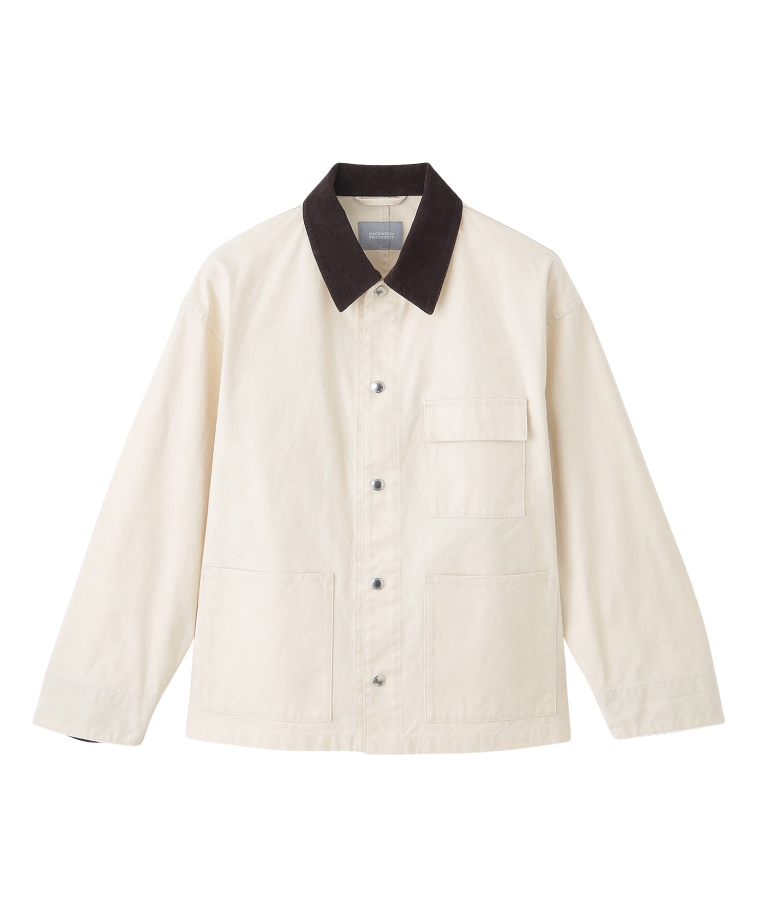 フレンチヴィンテージ 1wash 白 コットンジャケット70s60s 解禁 00's フレンチワークジャケット [Onewash] - Fresh Service NECESSARY