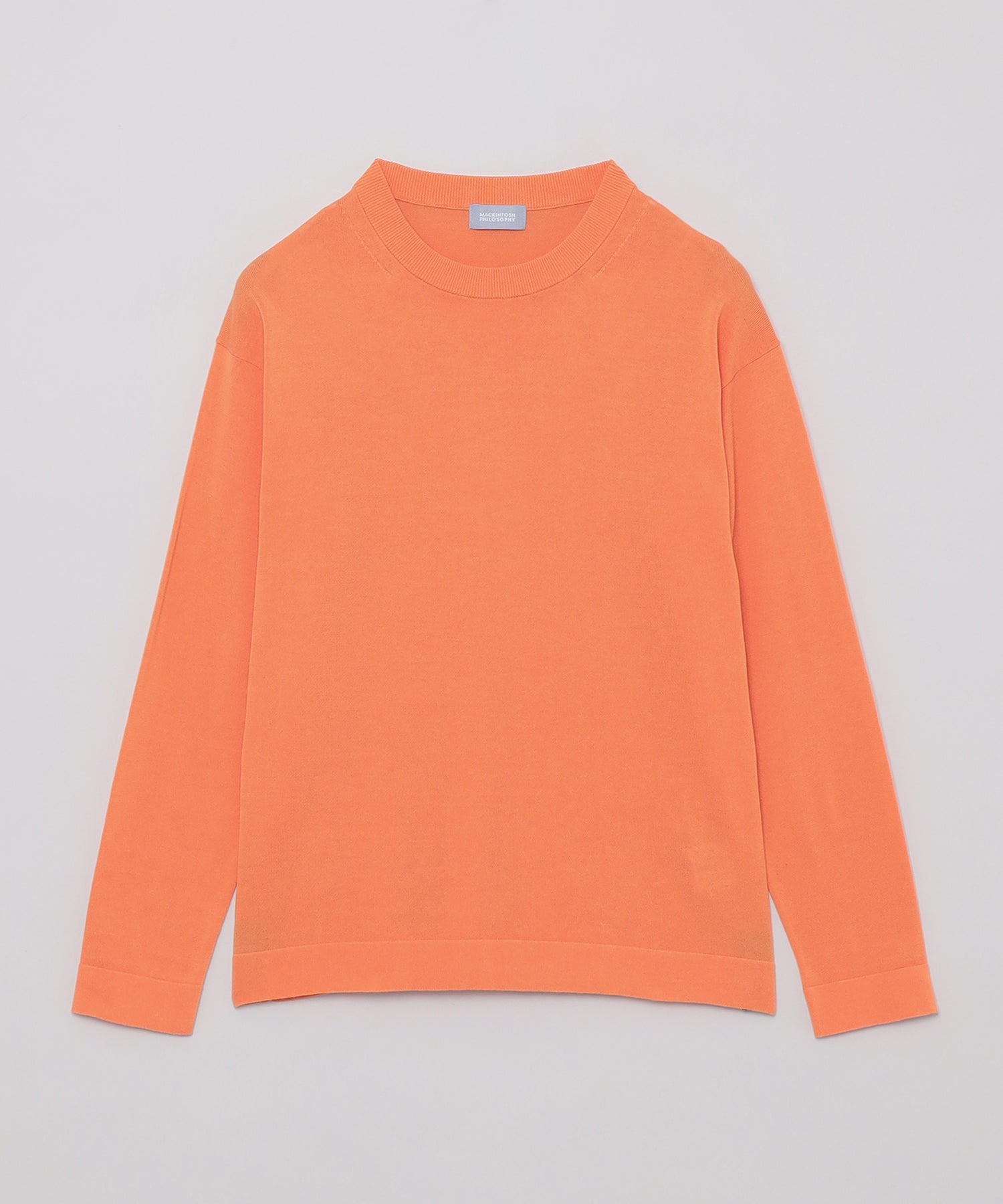 GREY LABEL ファインコットンニットプルオーバー(トップス