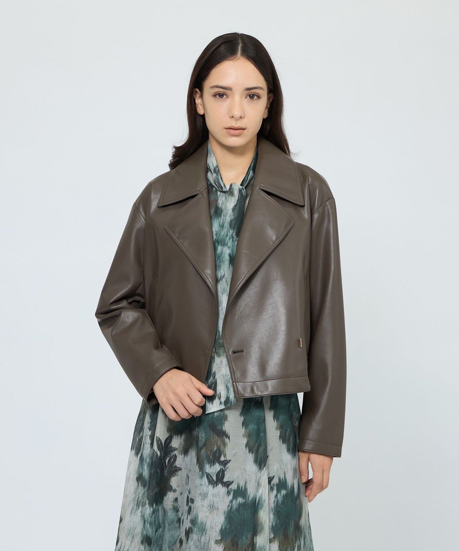 シンセティックレザー ライトジャケット(ジャケット)｜EPOCA(エポカ)の