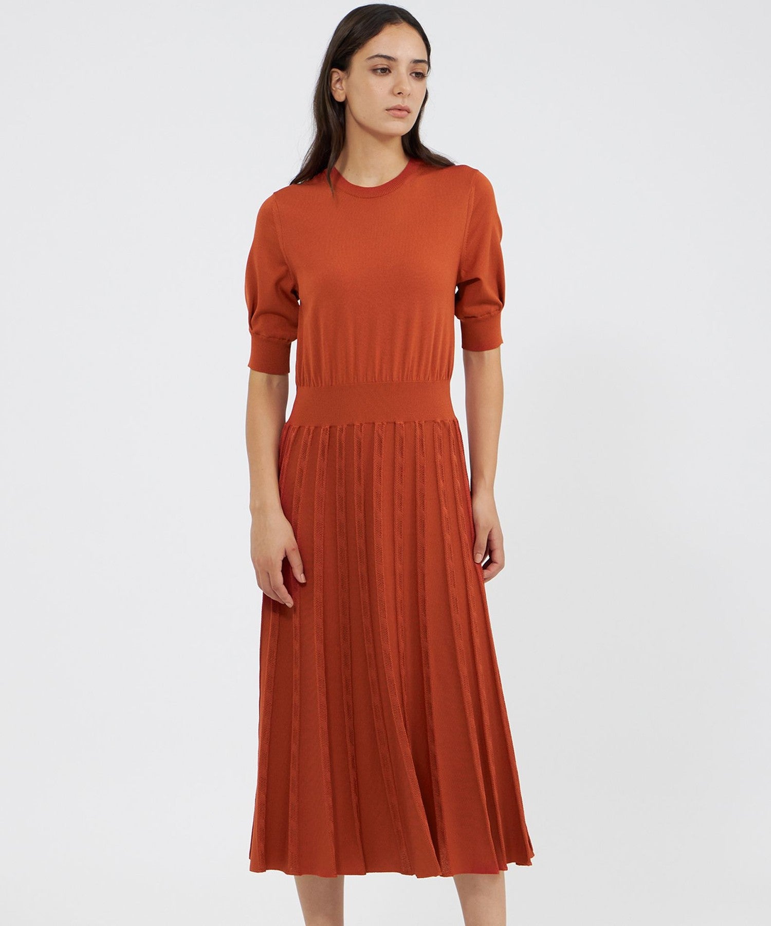 リブコンビニットドレス(ワンピース)｜EPOCA(エポカ)のファッション