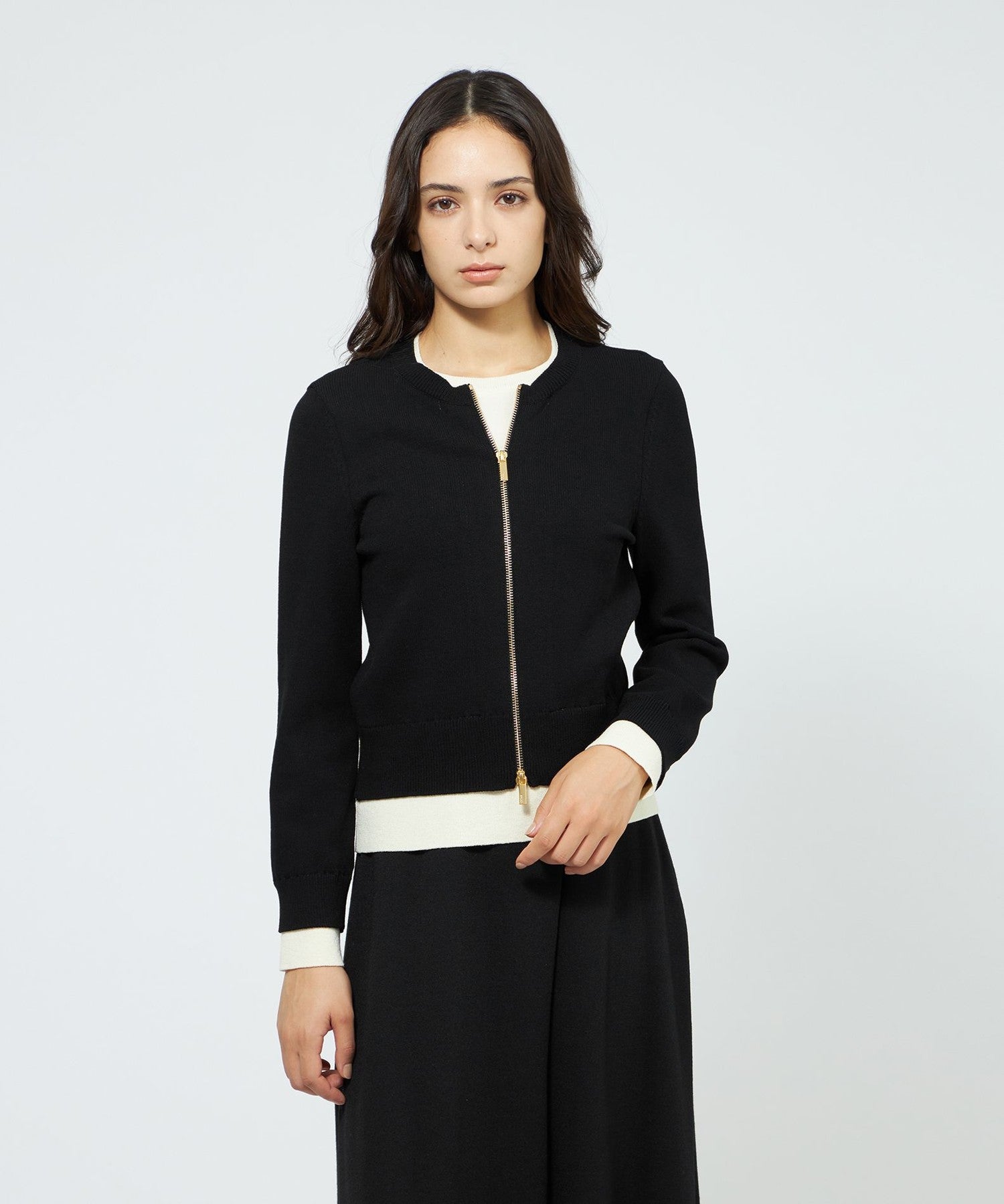 La maglia】 ジップアップニット(トップス)｜EPOCA(エポカ)の