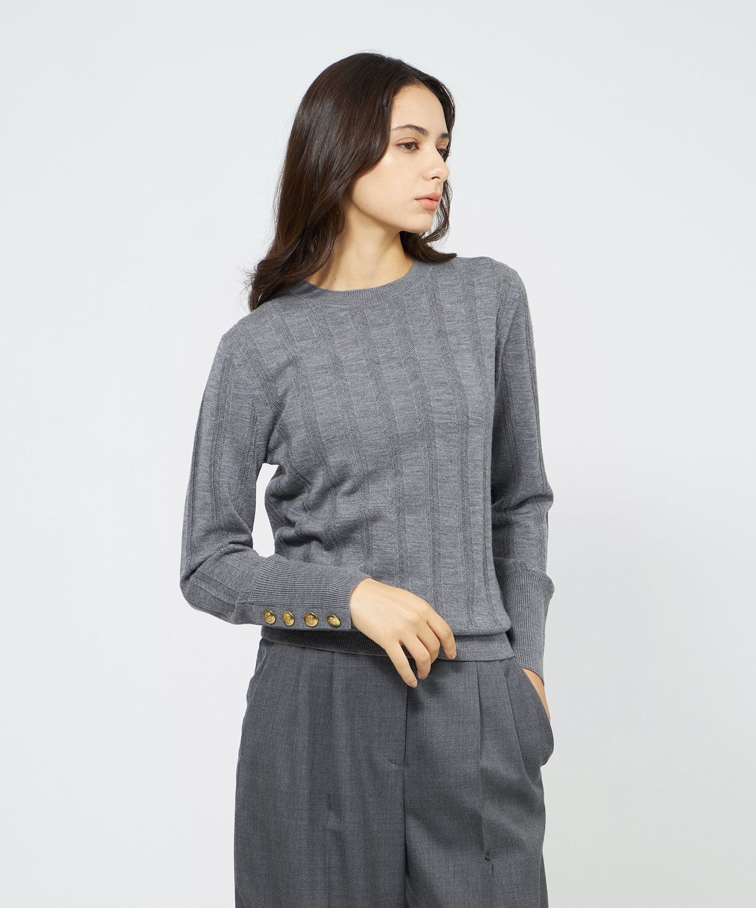 ヘリンボンニット(トップス)｜EPOCA(エポカ)のファッション通販