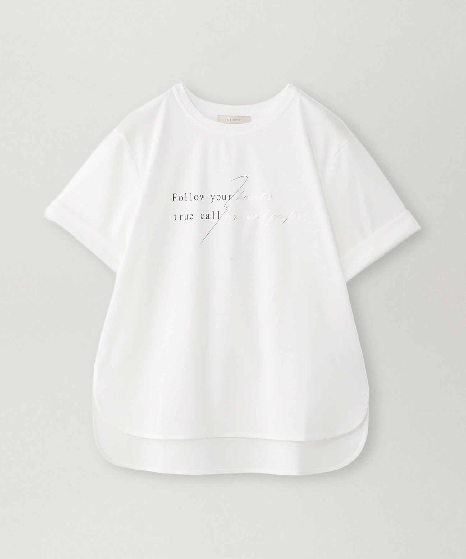 シャイニーロゴTシャツ(トップス)｜EPOCA(エポカ)のファッション通販