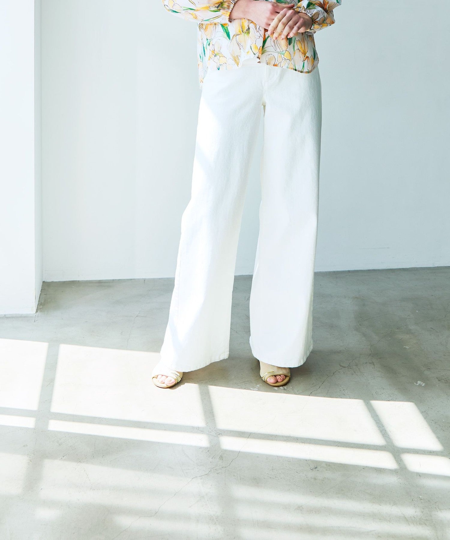 VERY NaVY2025年6月号掲載】【TWENTY FOUR DENIM】 バギーデニムパンツ