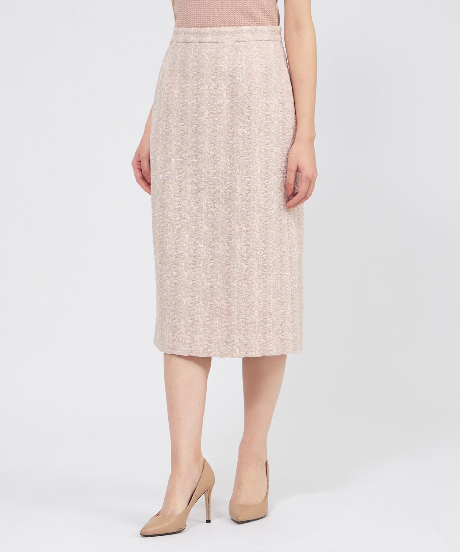 コットンファンシーツィード タイトスカート(スカート)｜EPOCA(エポカ