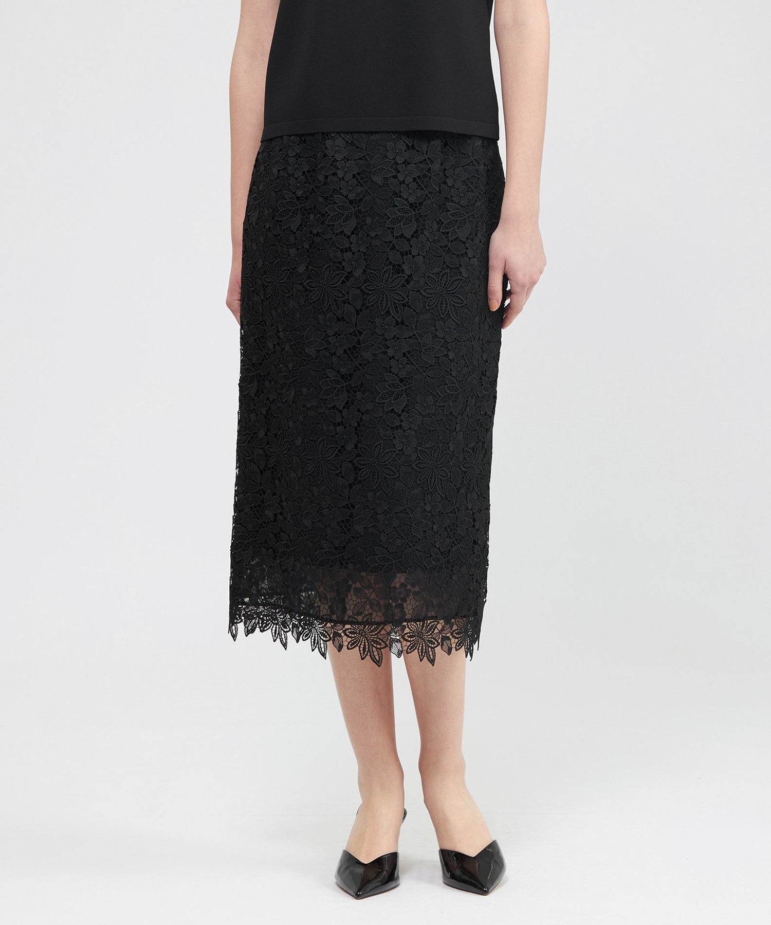 フラワーケミカルレース タイトスカート(スカート)｜EPOCA(エポカ)の