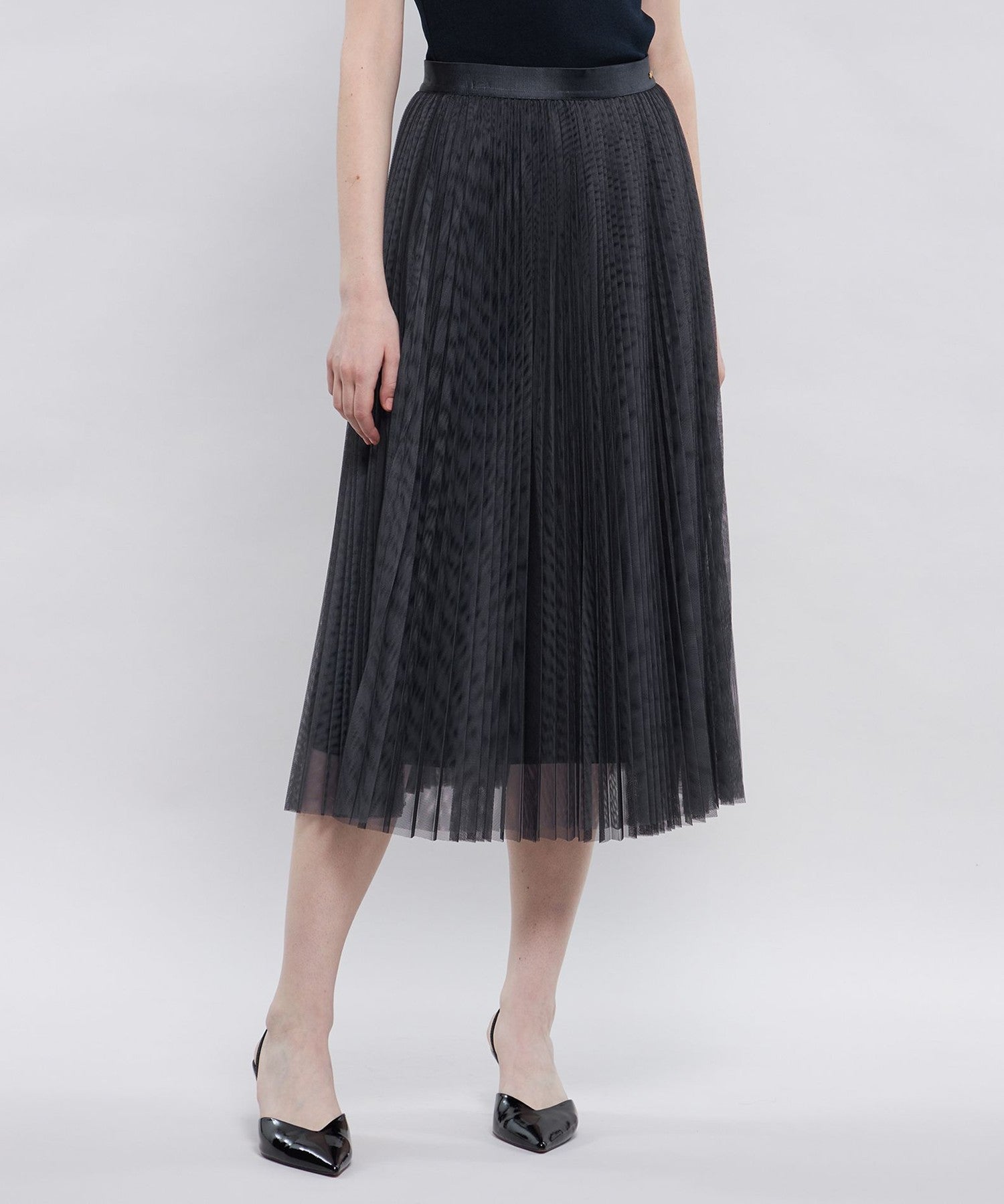 EPOCA エポカ チュール プリーツスカート 40 日本製 チュールプリーツスカート(スカート)｜EPOCA(エポカ)の