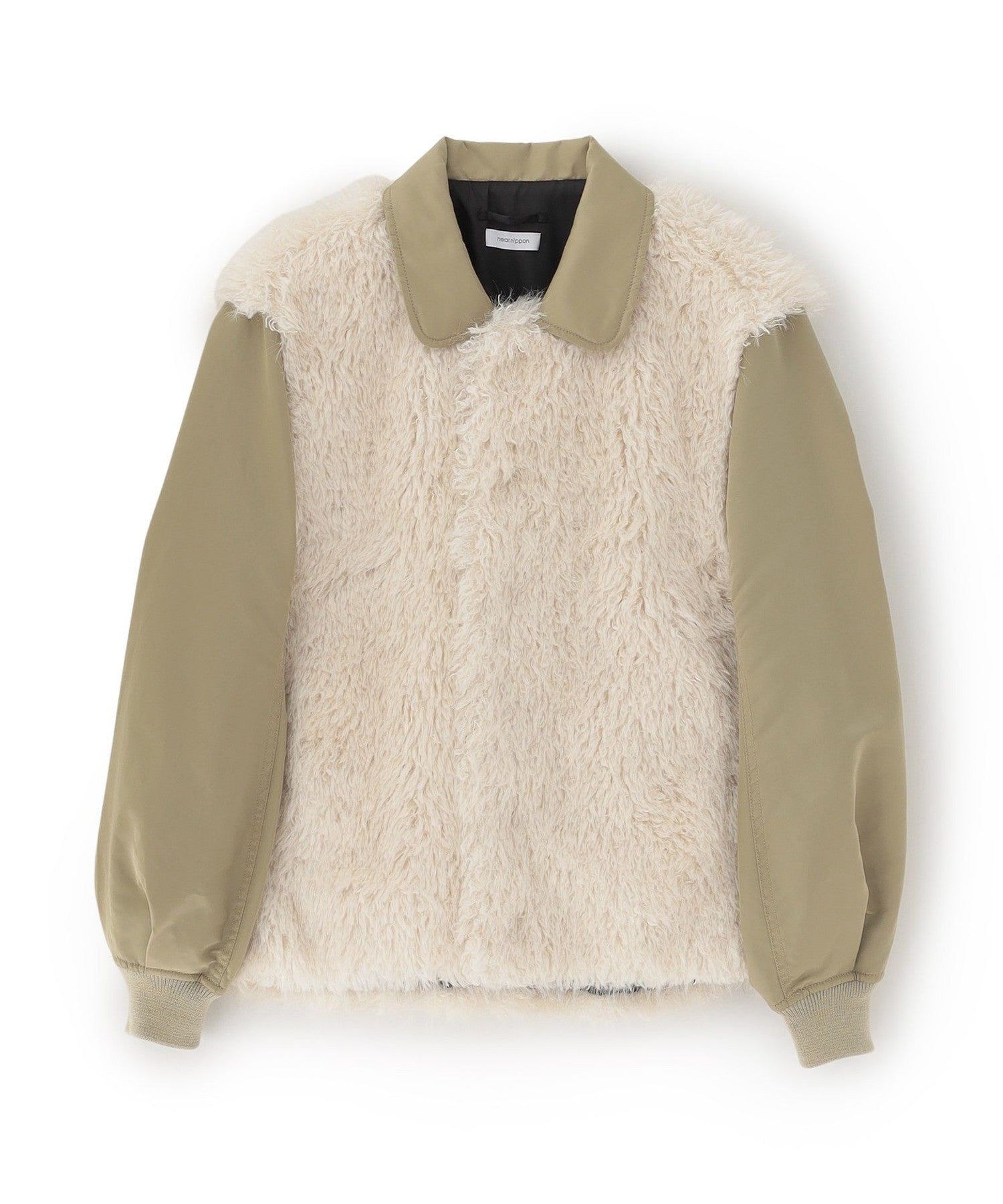 near.nippon】ファーナイロンブルゾン《WEB＆EPOCA THE SHOP店舗限定 