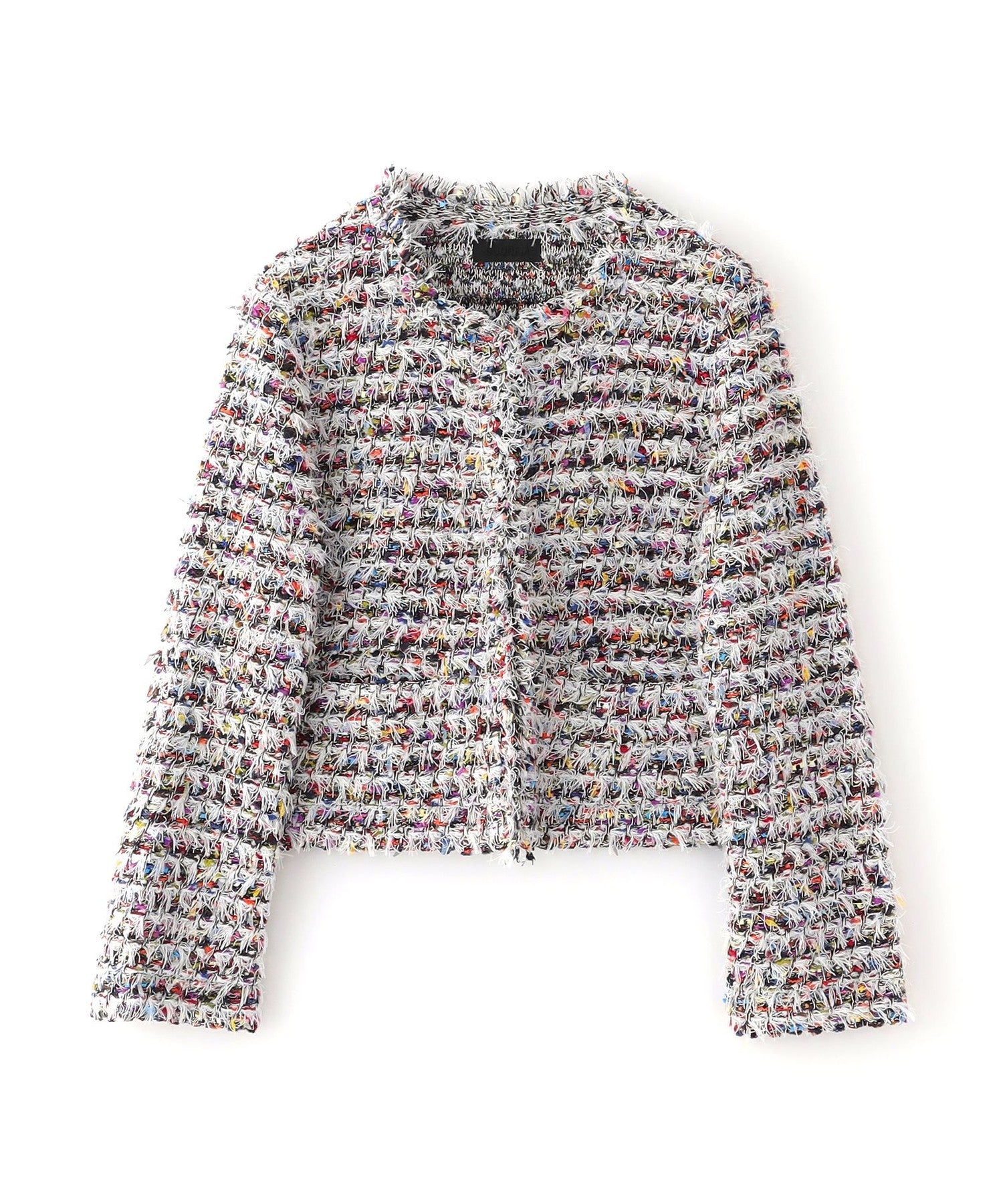 COOHEM】フェザーミックスツイードジャケット《WEB＆EPOCA THE SHOP