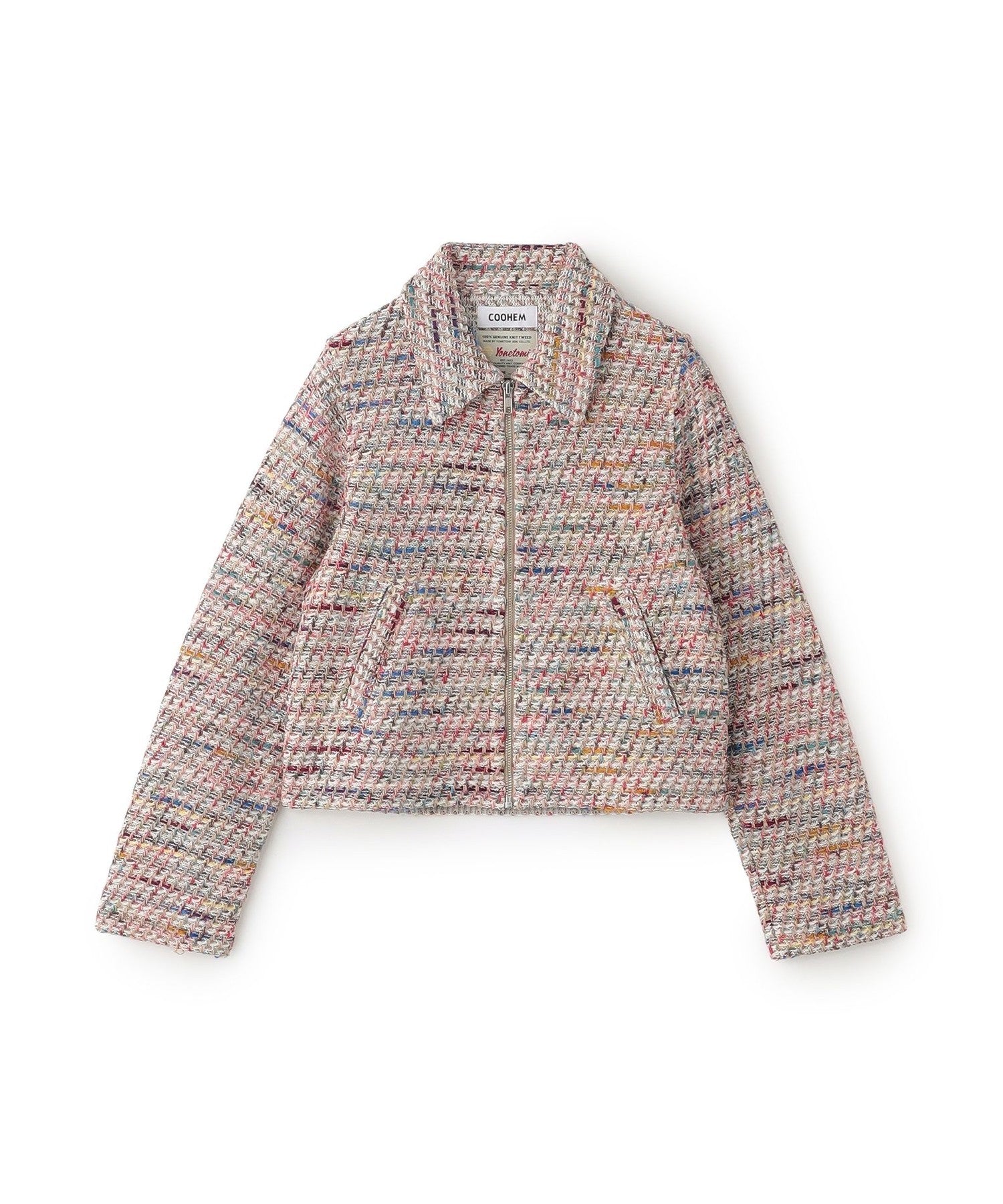 COOHEM】ツイルツイードジャケット《WEB＆EPOCA THE SHOP店舗限定