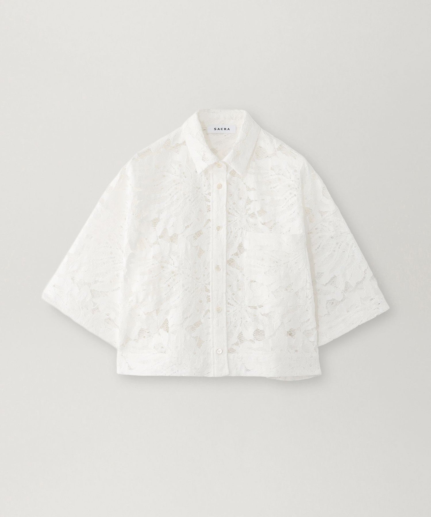 SACRA】レースブラウス《WEB＆EPOCA THE SHOP店舗限定》(トップス 