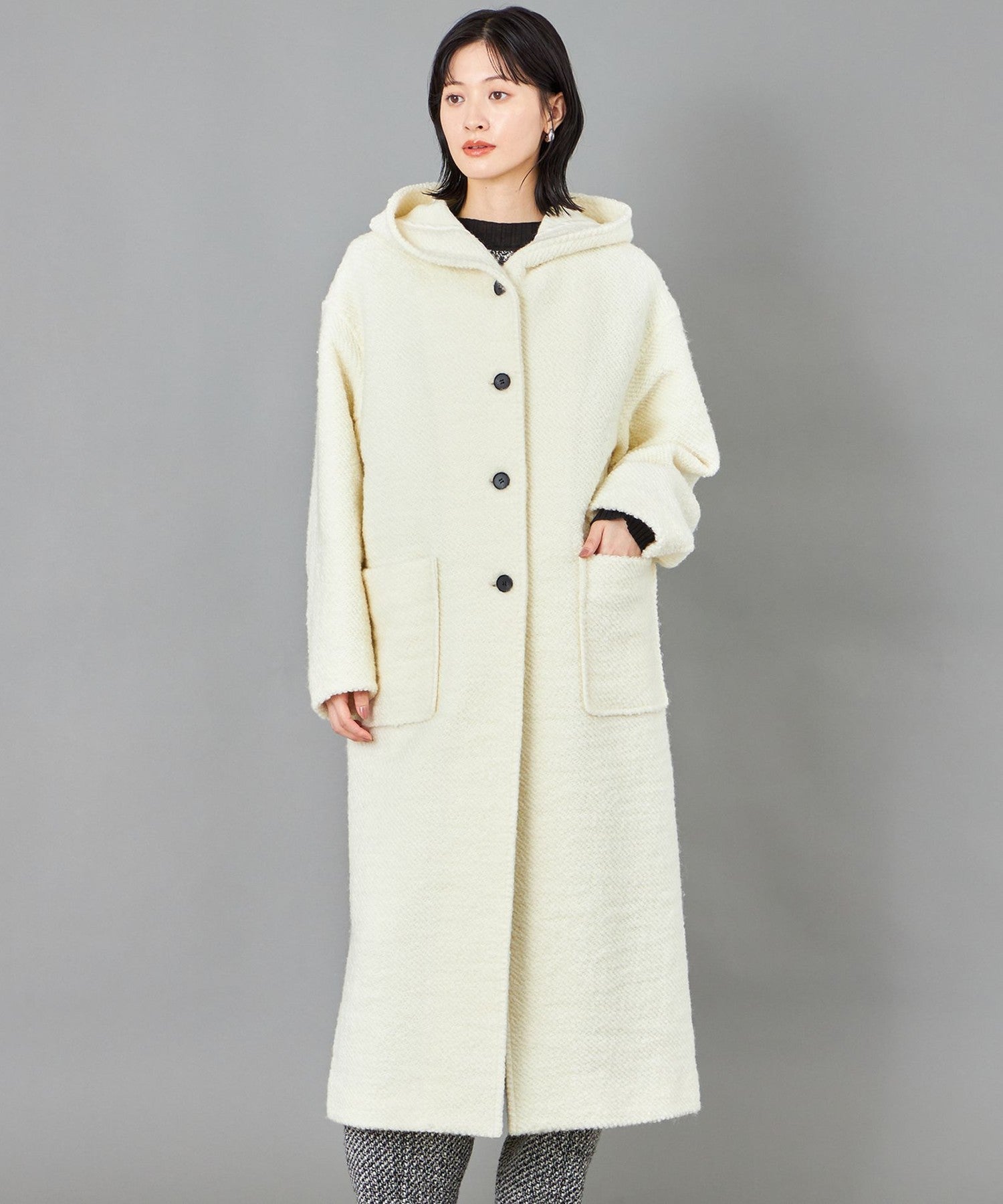 CAST COLON】ロングツィードコート(コート)｜CAST:(キャスト コロン)の