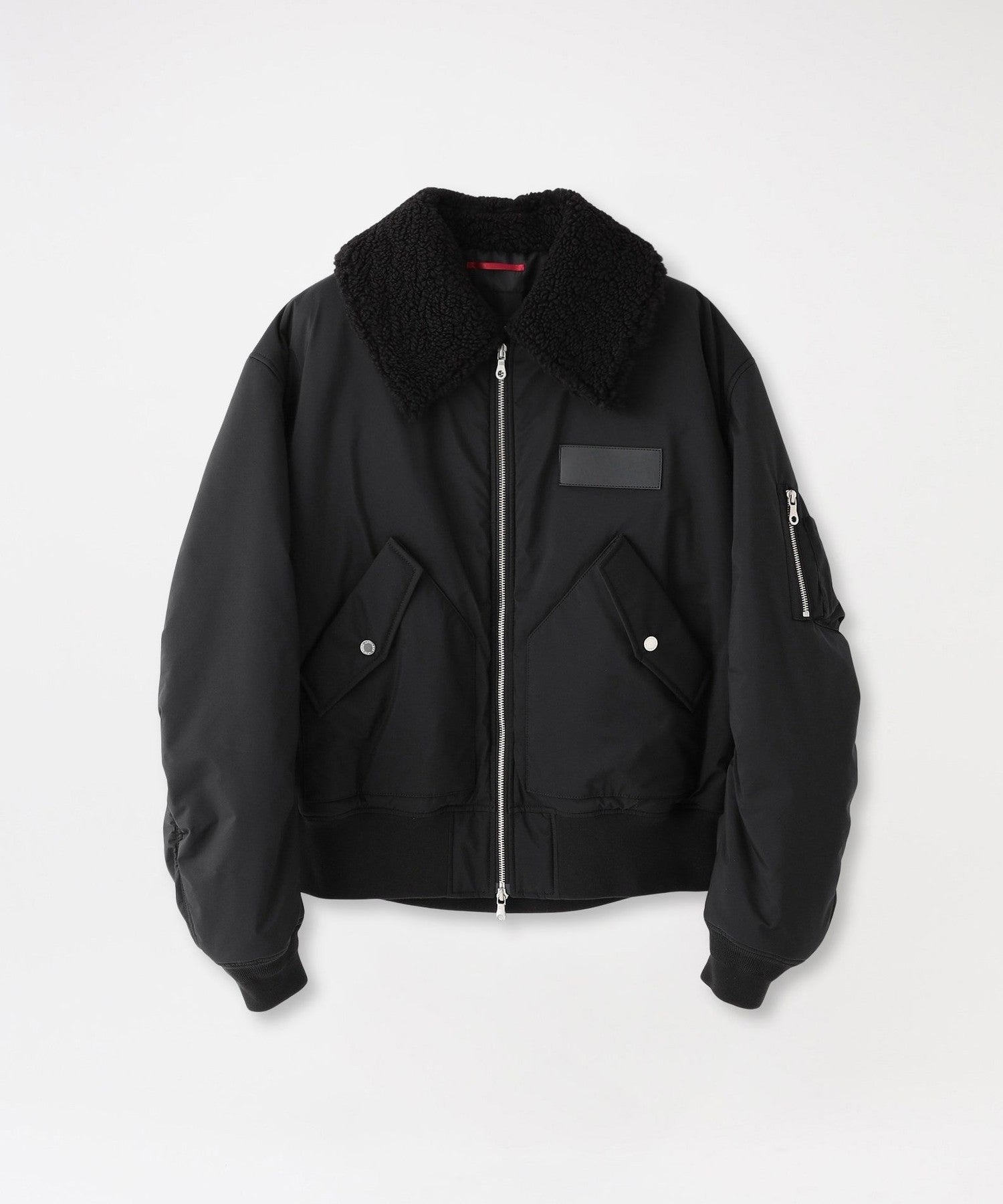 BLACK OF BLACKs ボアコンビフライトブルゾン(ブルゾン)｜LOVELESS