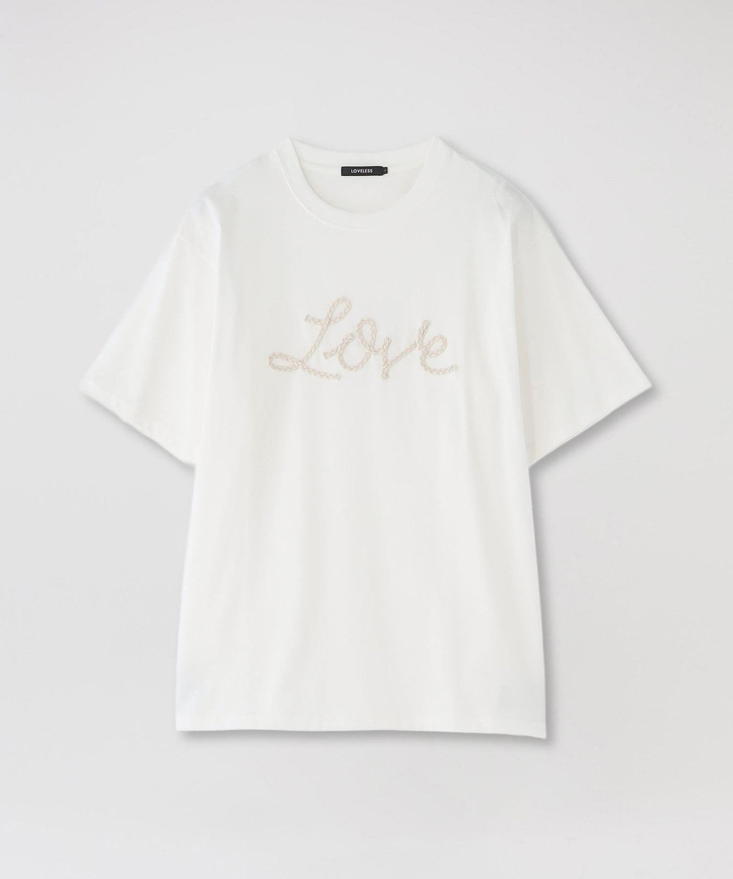 LOVEコード刺繍Tシャツ(トップス)｜LOVELESS(ラブレス)のファッション
