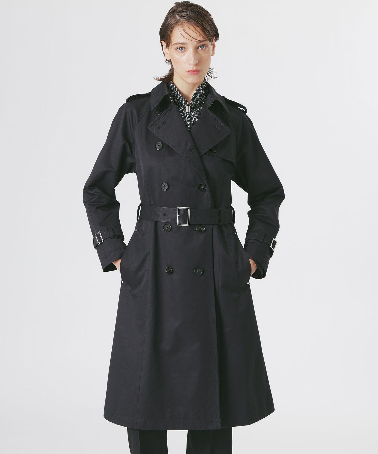 ブラックトレンチコート(コート)｜LOVELESS(ラブレス)のファッション