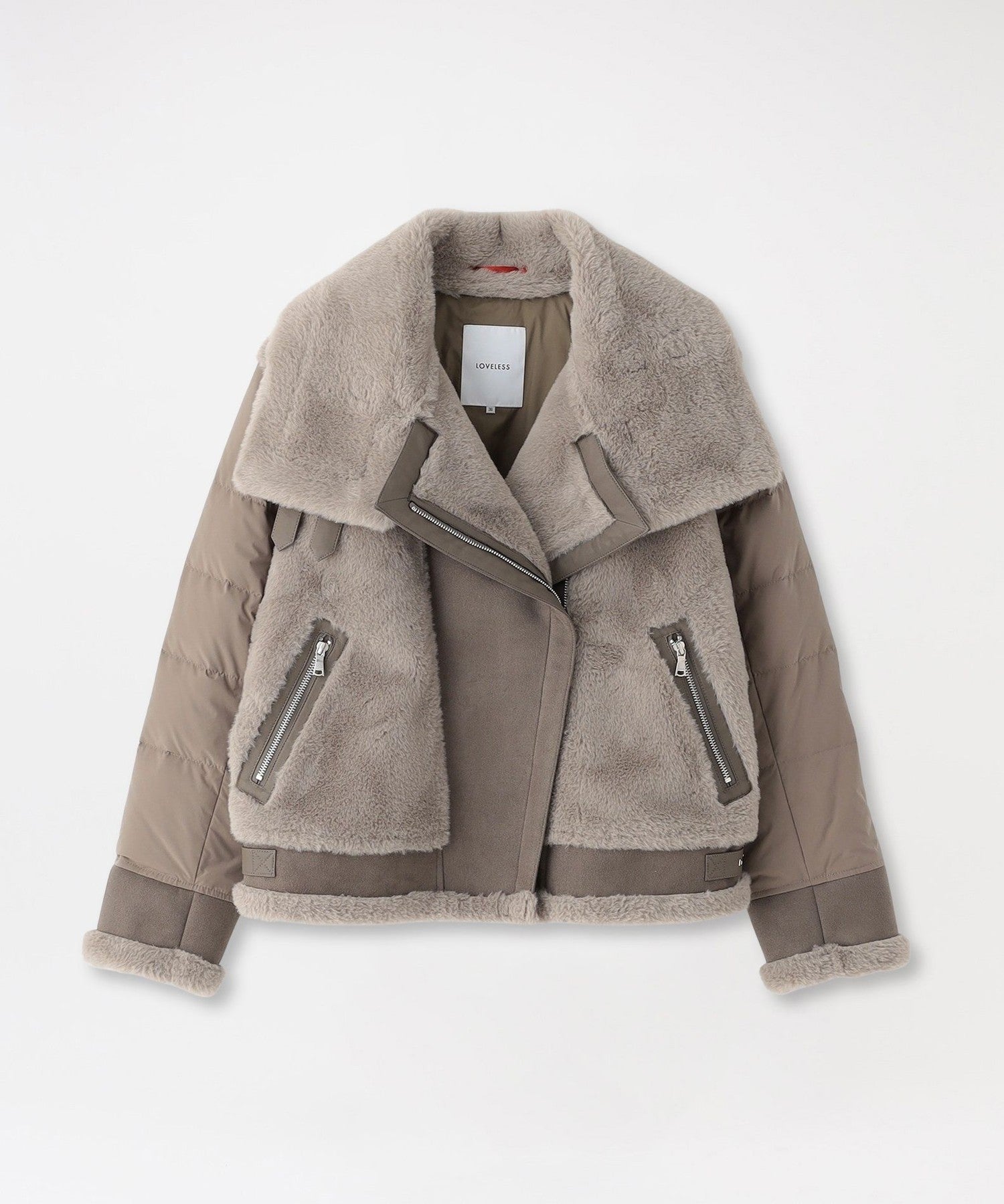 ファーコンビライダースダウン(ブルゾン)｜LOVELESS(ラブレス)の