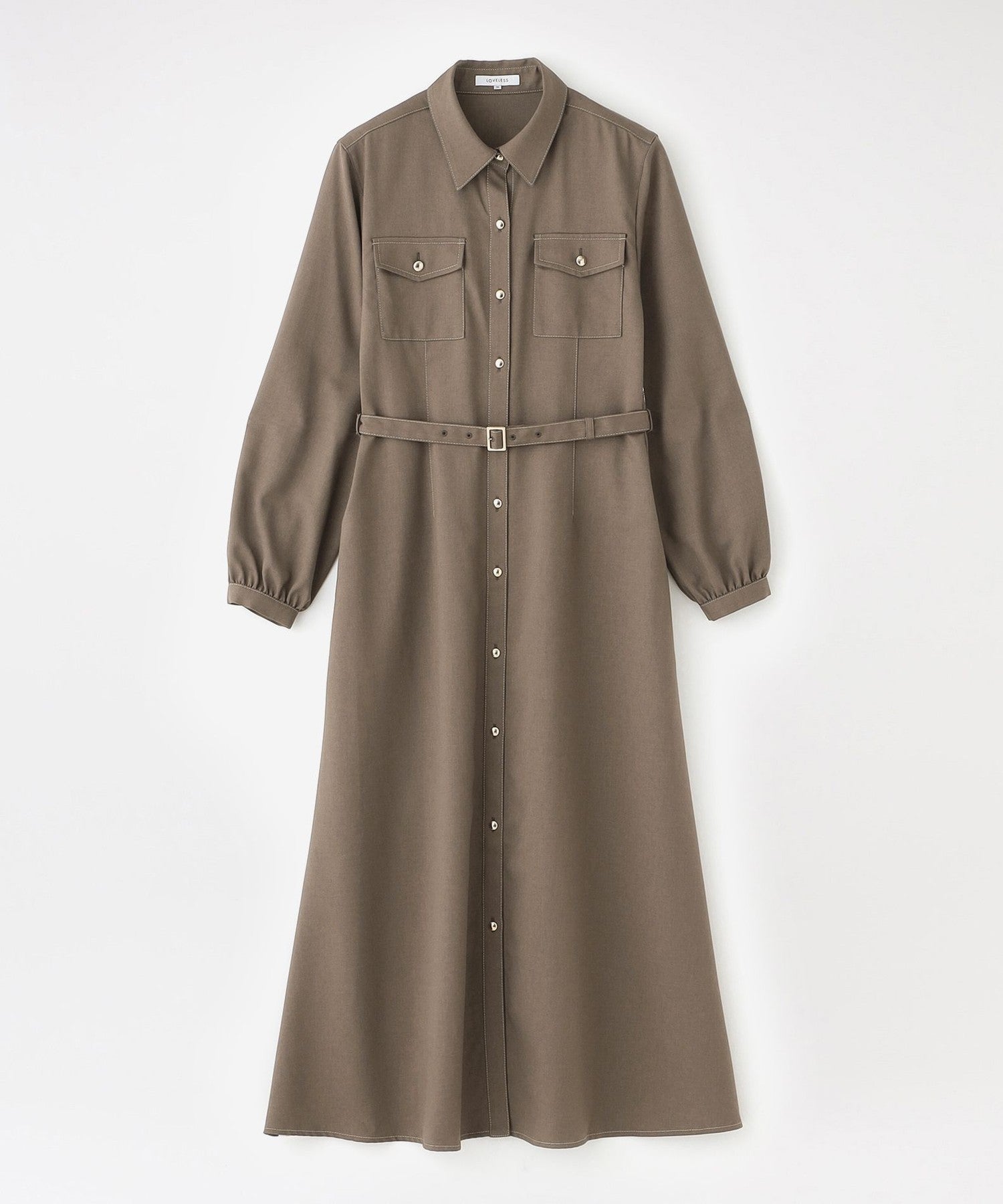 バックスカーフシャツワンピース(ワンピース)｜LOVELESS(ラブレス)の