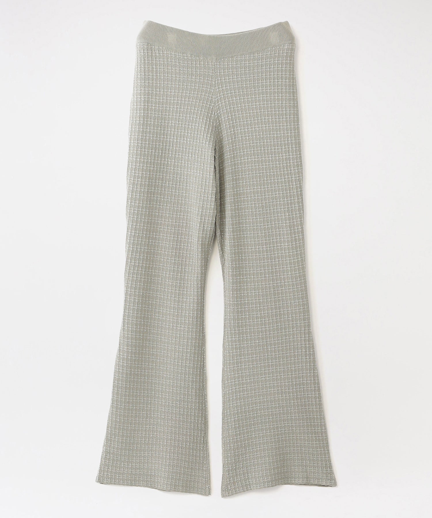 ラメジャカード ニットパンツ(パンツ)｜LOVELESS(ラブレス)の