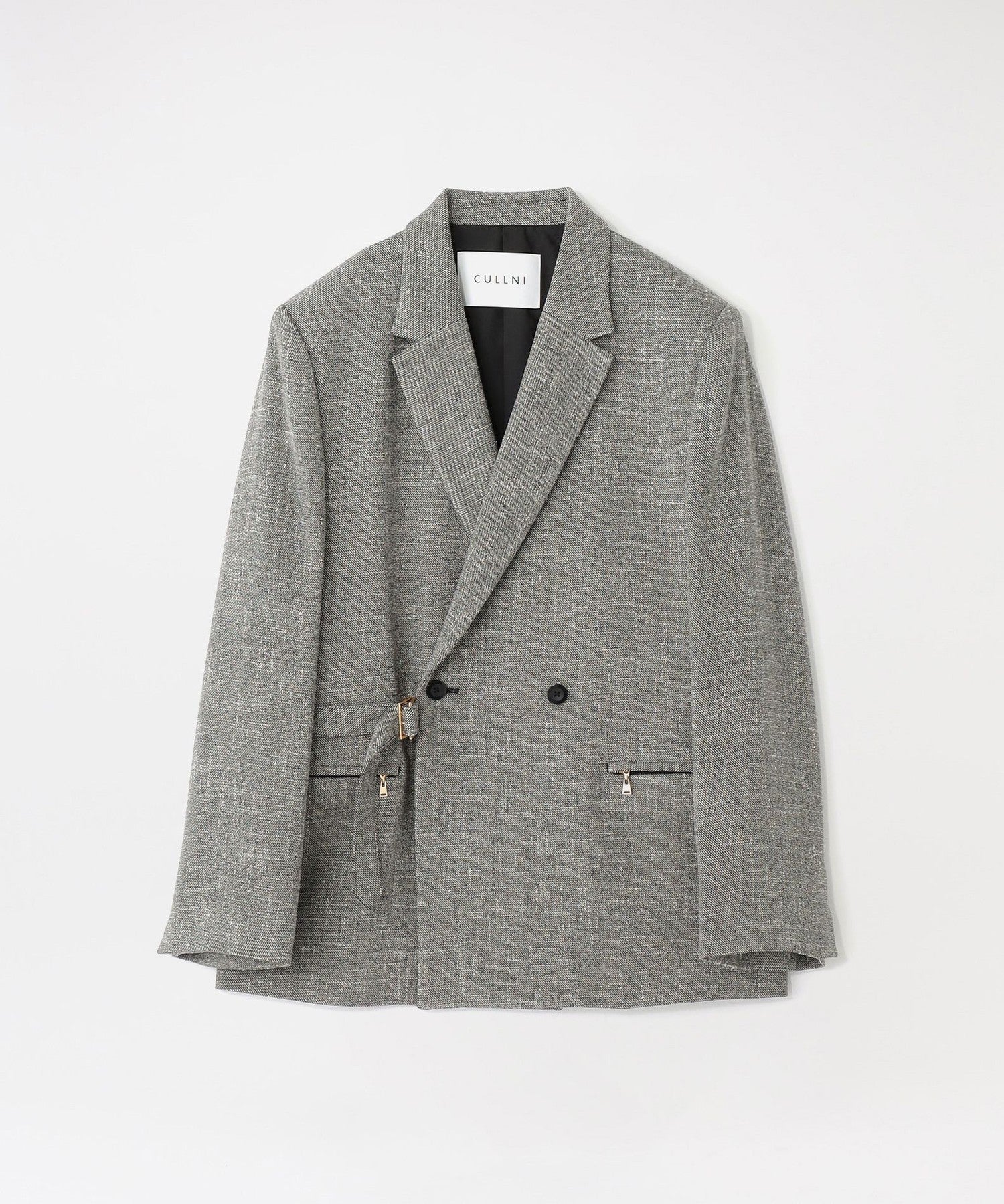 CULLNI/クルニ】ツイードテーラードジャケット Slub Tweed Tailored Tie Locken Jacket 24-AW-027B( ジャケット)｜LOVELESS(ラブレス)のファッション通販 - SANYO ONLINE STORE | 三陽商会