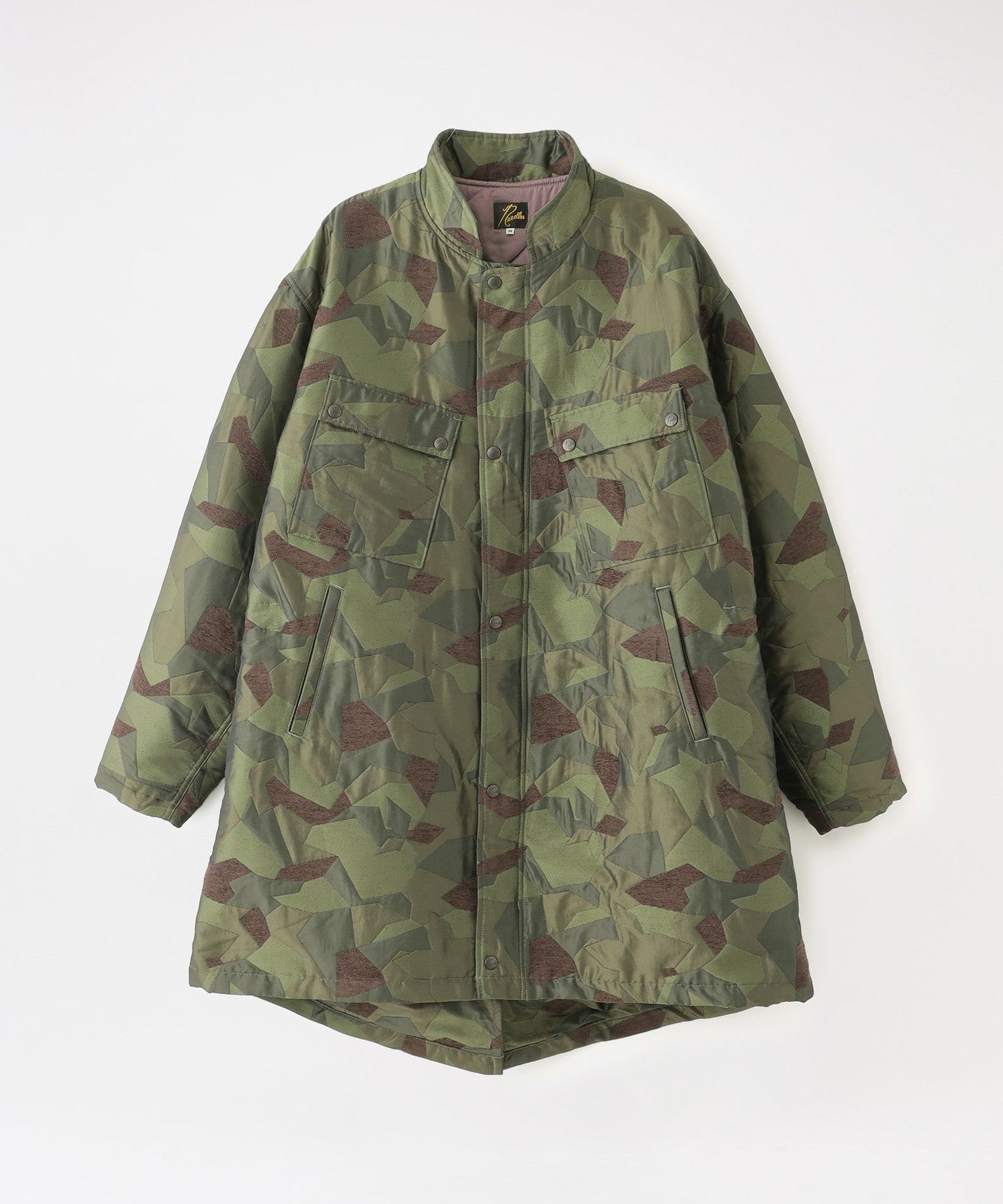 Needles】コート C.P. Coat PE/AC Stone Camo Jq. LQ115(ブルゾン