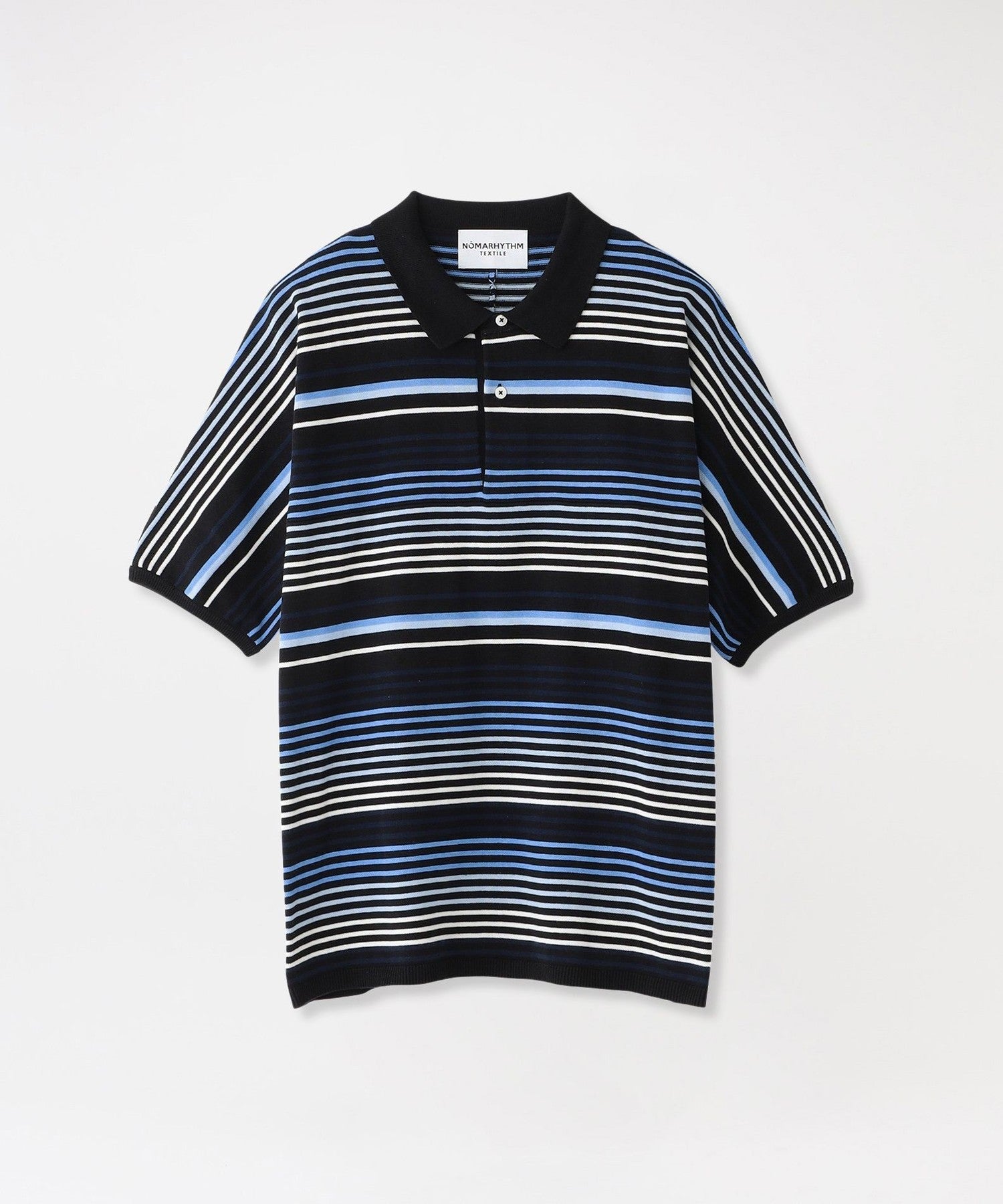 NOMARYHTHM TEXTILE/ノーマリズムテキスタイル】ポロシャツ Gradation