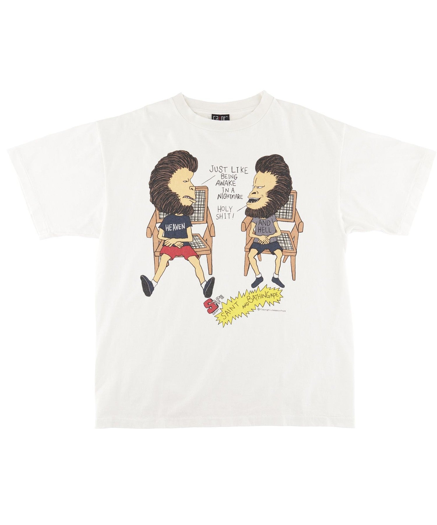 【SAINT Mxxxxxx】×A BATHING APE T SHIRT SM-S23-0000-110(トップス)｜LOVELESS(ラブレス)のファッション通販  - SANYO ONLINE STORE | 三陽商会