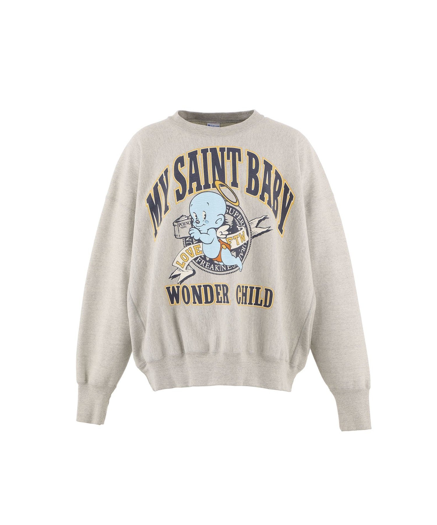 SAINT Mxxxxxxスウェット[希少]Mサイズ SAINT Mxxxxxx/セントマイケル】スウェット BABY MICHAEL SM-HR1-0000