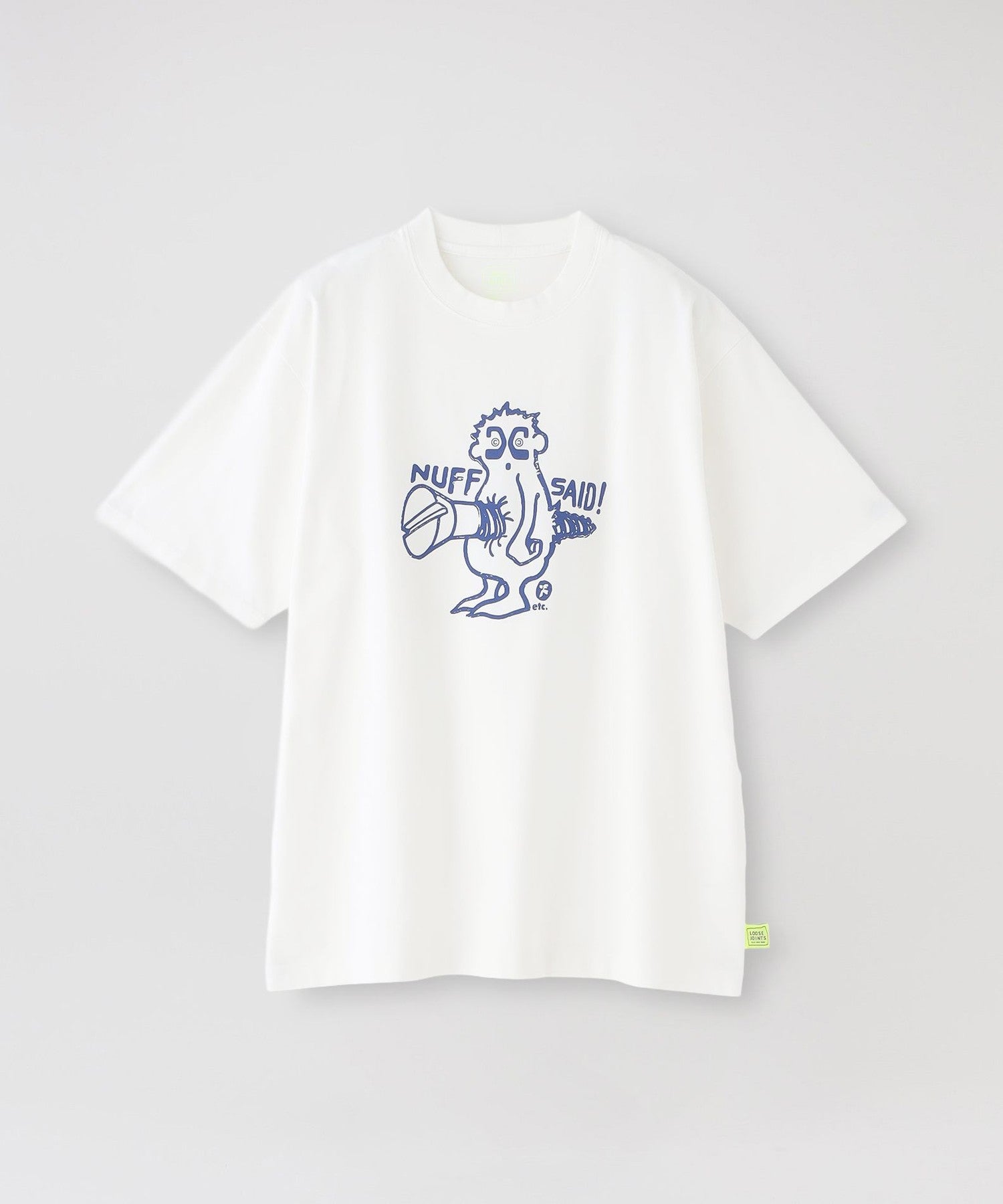 loosejoints/ルーズジョインツ】Tシャツ STEWART ARMSTRONG - 'NUFF